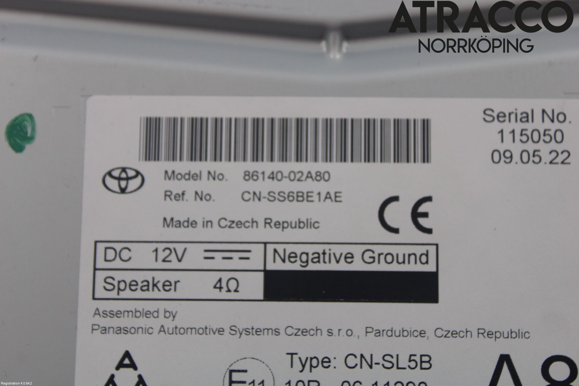 Toyota COROLLA 19- Cd Radio - Multimediapanel