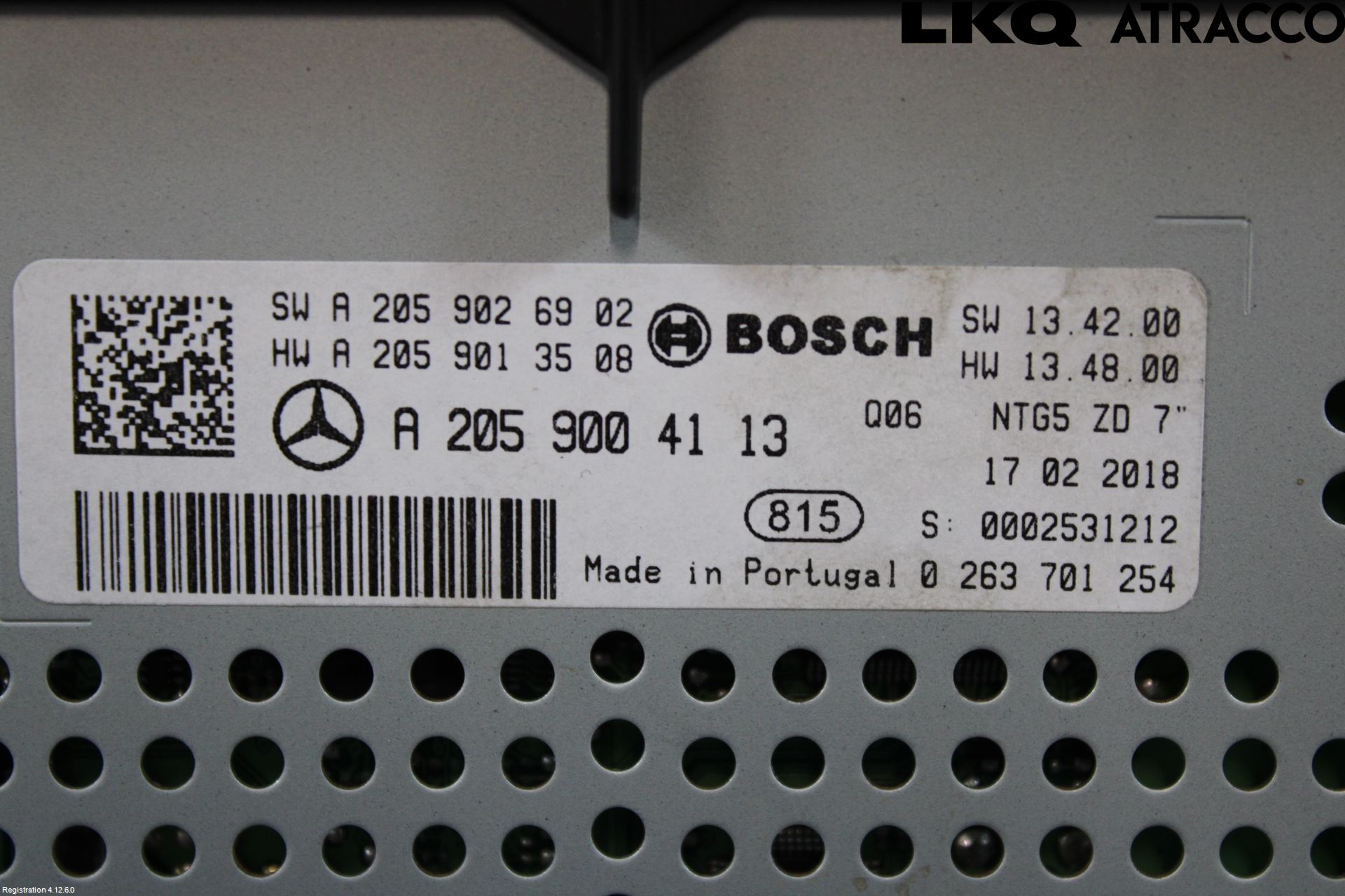 Mercedes-Benz MB X-KLASS (BR 470) 18-20 Bildskärm