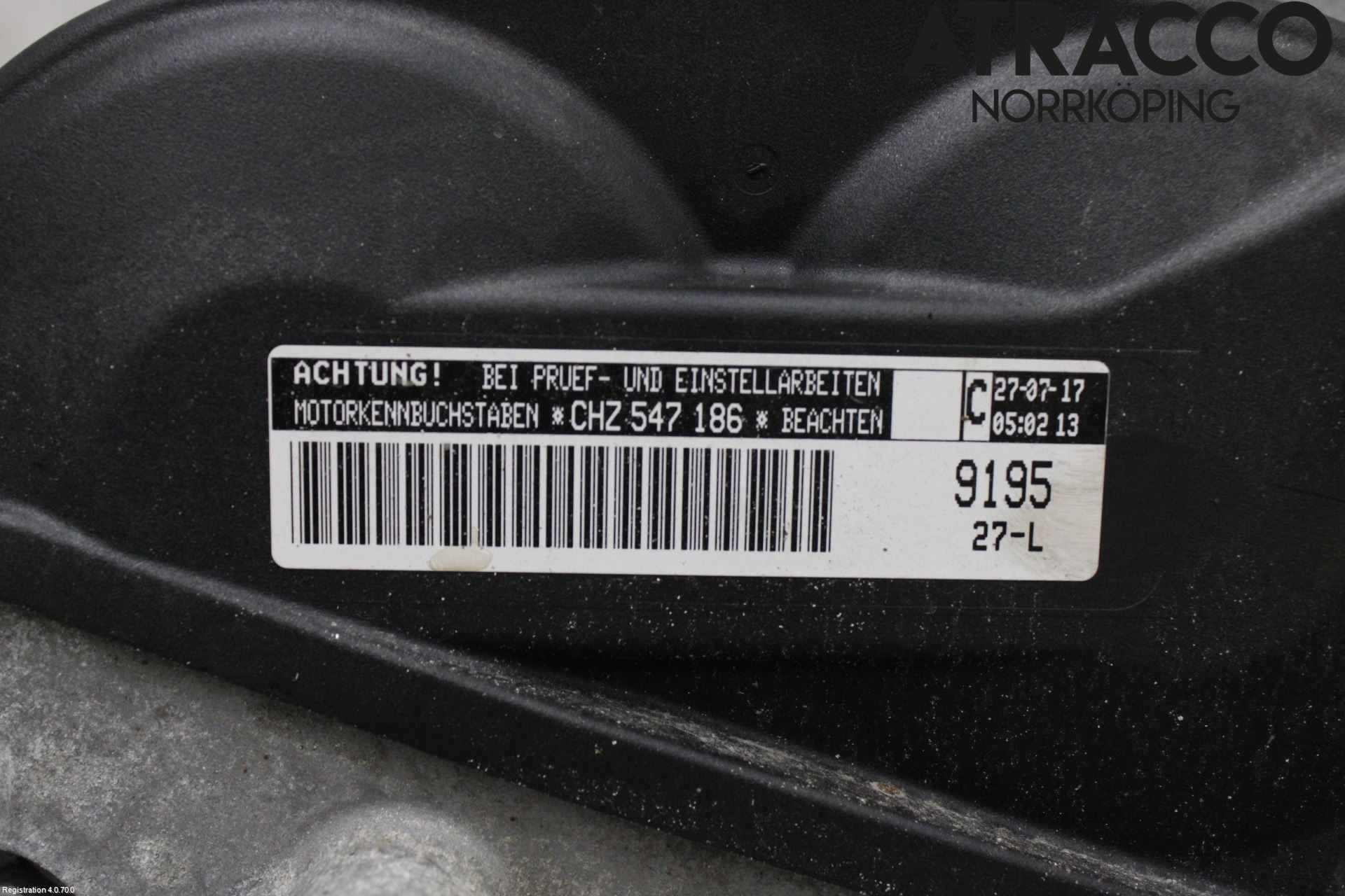 Volkswagen VW GOLF / E-GOLF VII 13-20 Motor Bensin