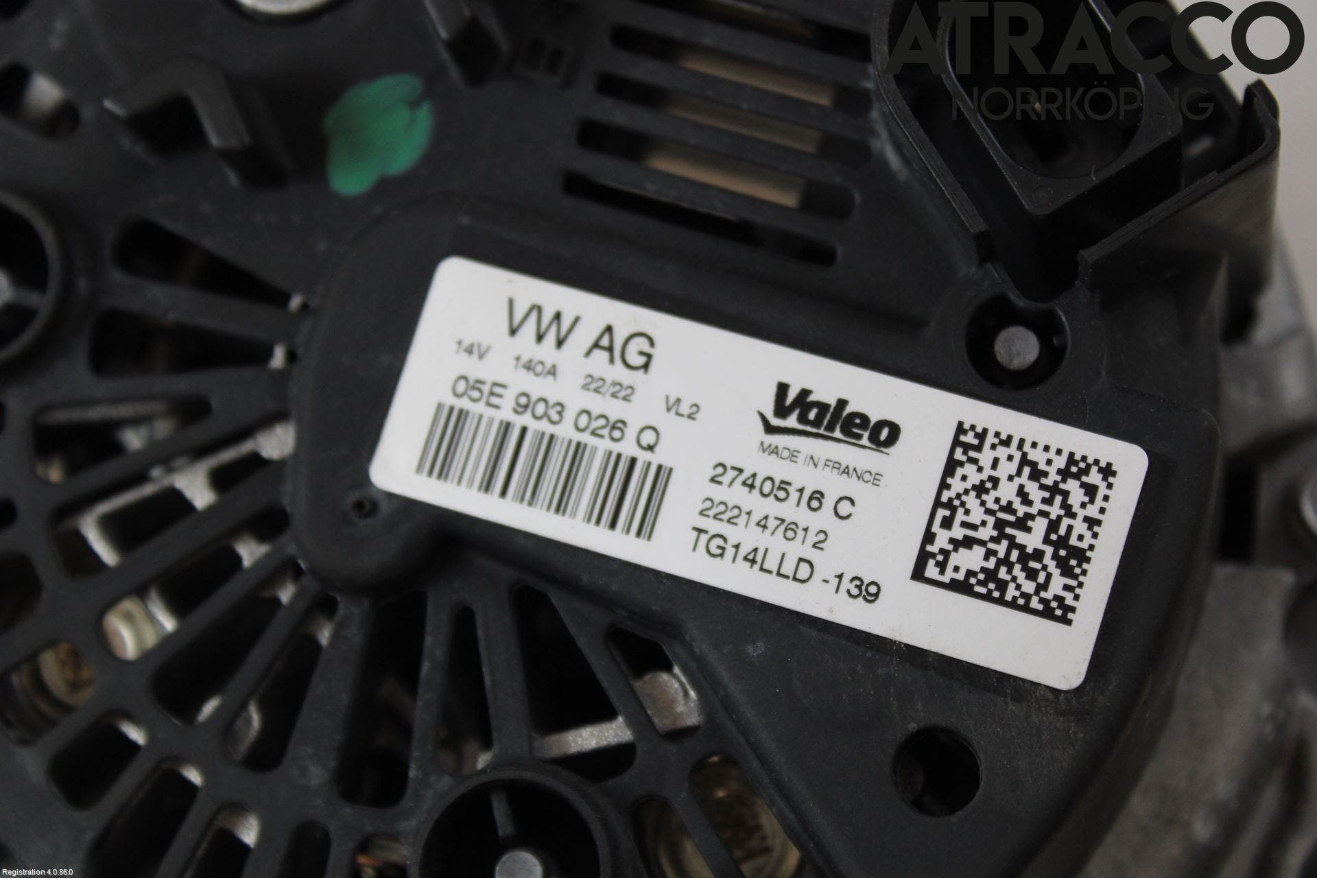 Volkswagen VW T-ROC 18- Generator