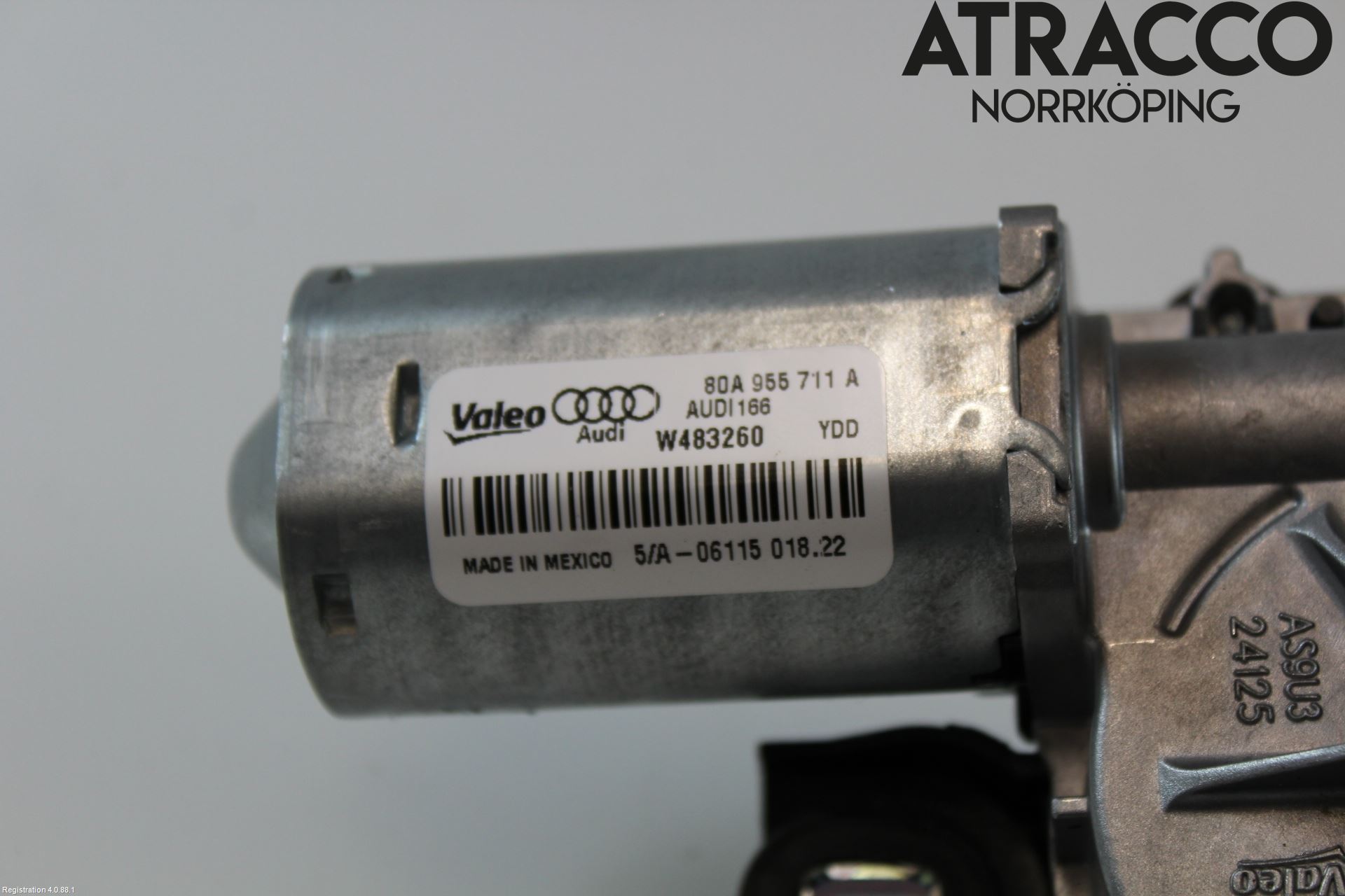 Audi Q5/SQ5 17- Torkarmekanism Bakruta