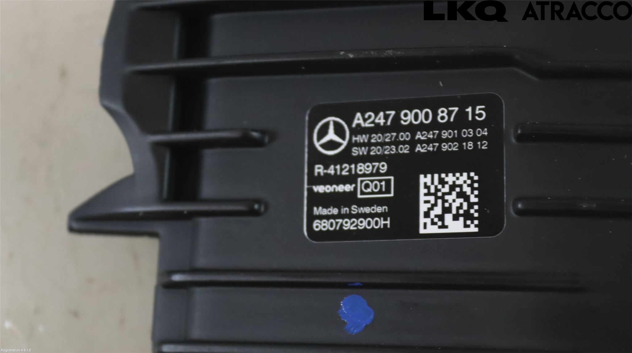 Mercedes-Benz MB CLA-KLASS (C118/X118) 19- Parkeringshjälp Kamera