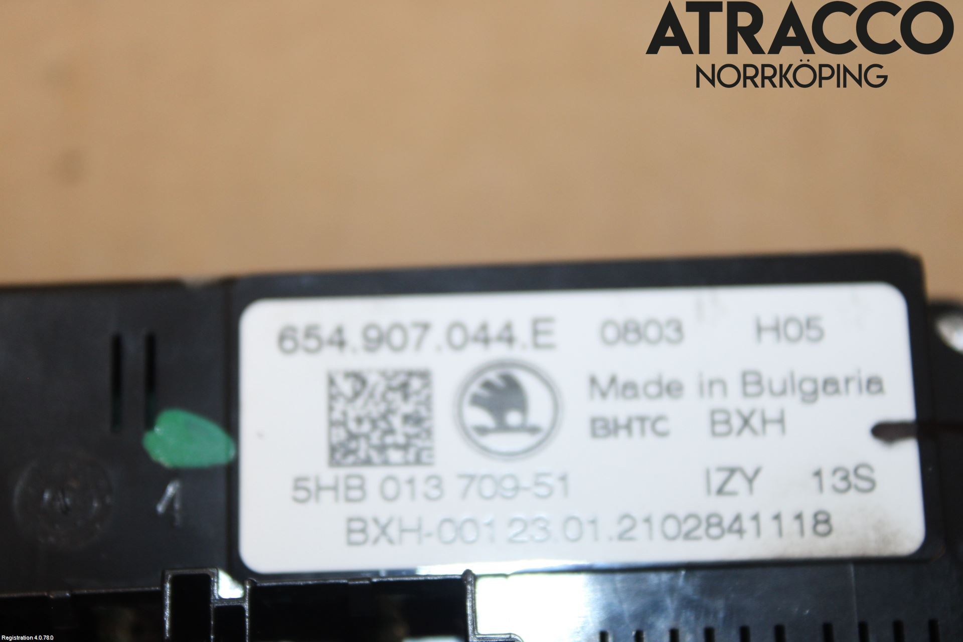 Skoda KAMIQ 20- Värmereglage