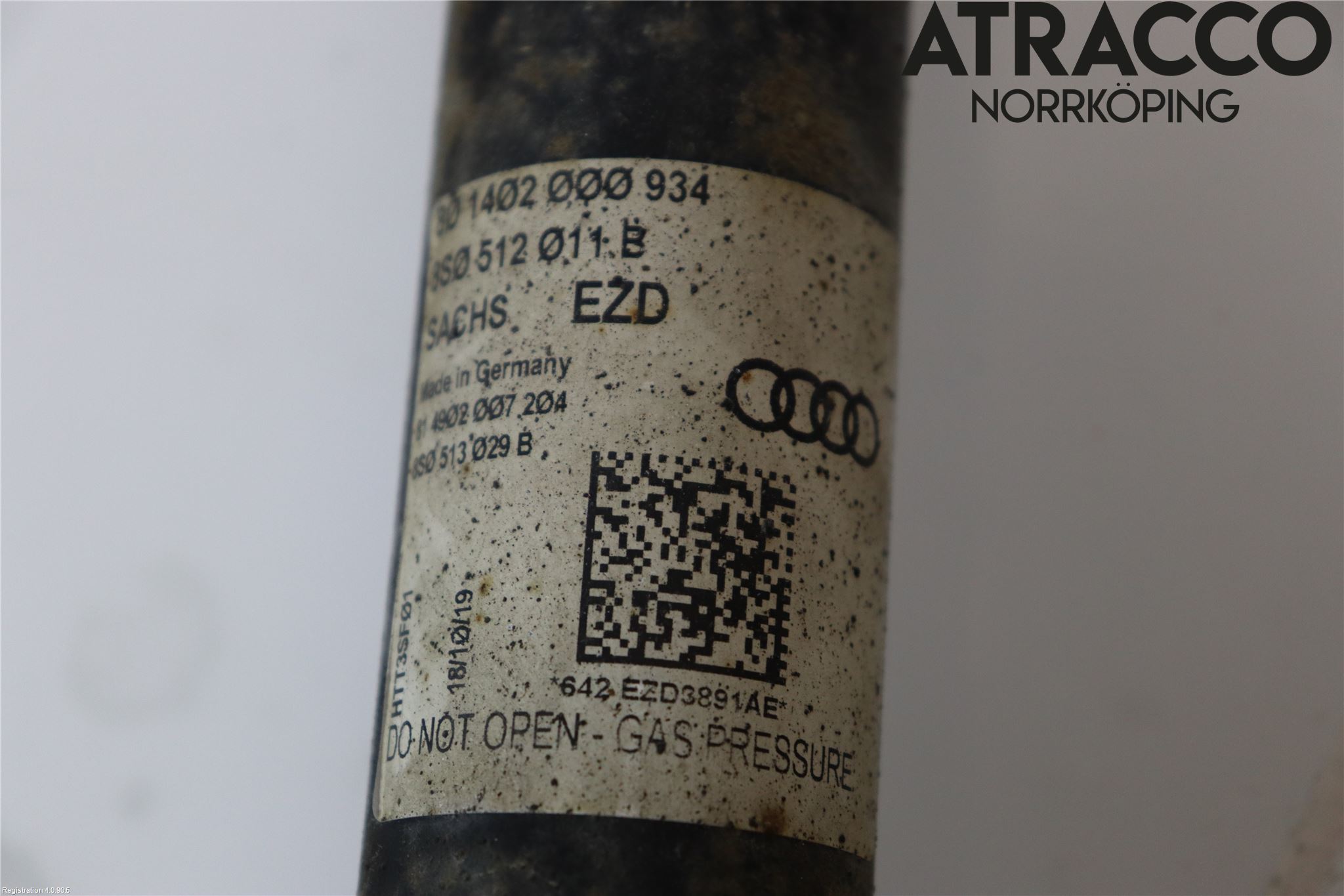 Audi TT/TTS/TT RS 15- Stötdämpare Bak