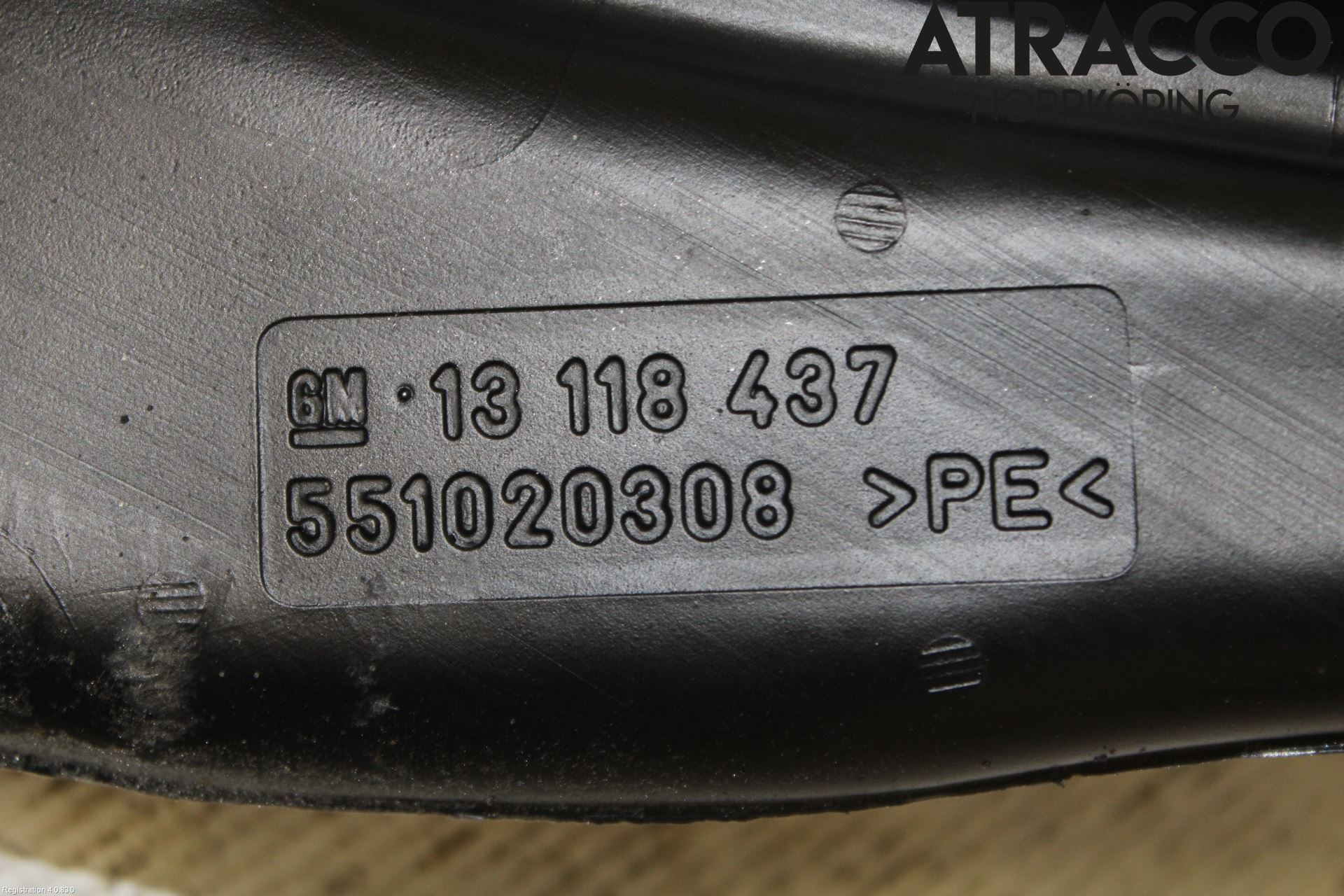 Opel ASTRA H 04-12 Bränslepåfyllnrör-Slang