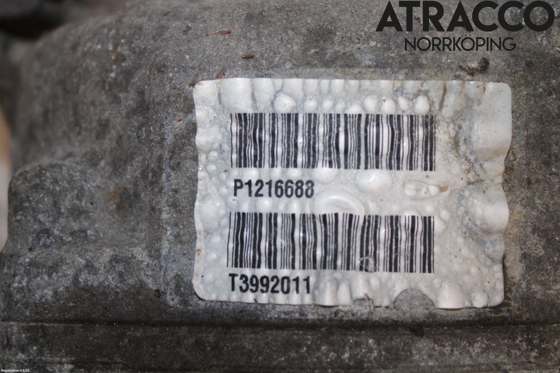 Volvo V60 CROSS COUNTRY 16-18 Bakväxel-Diff