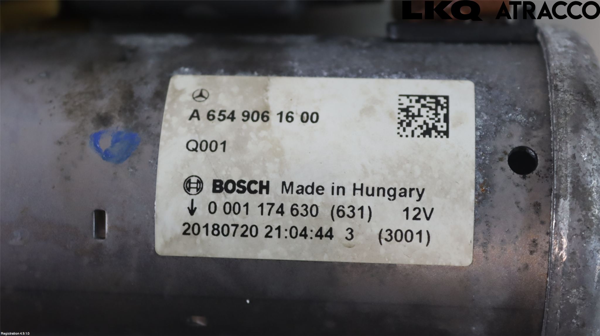 Mercedes-Benz MB C-KLASS (W205) 14-21 Startmotor Diesel