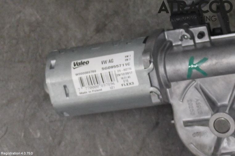 Volkswagen VW GOLF / E-GOLF VII 13-20 Torkarmotor Baklucka