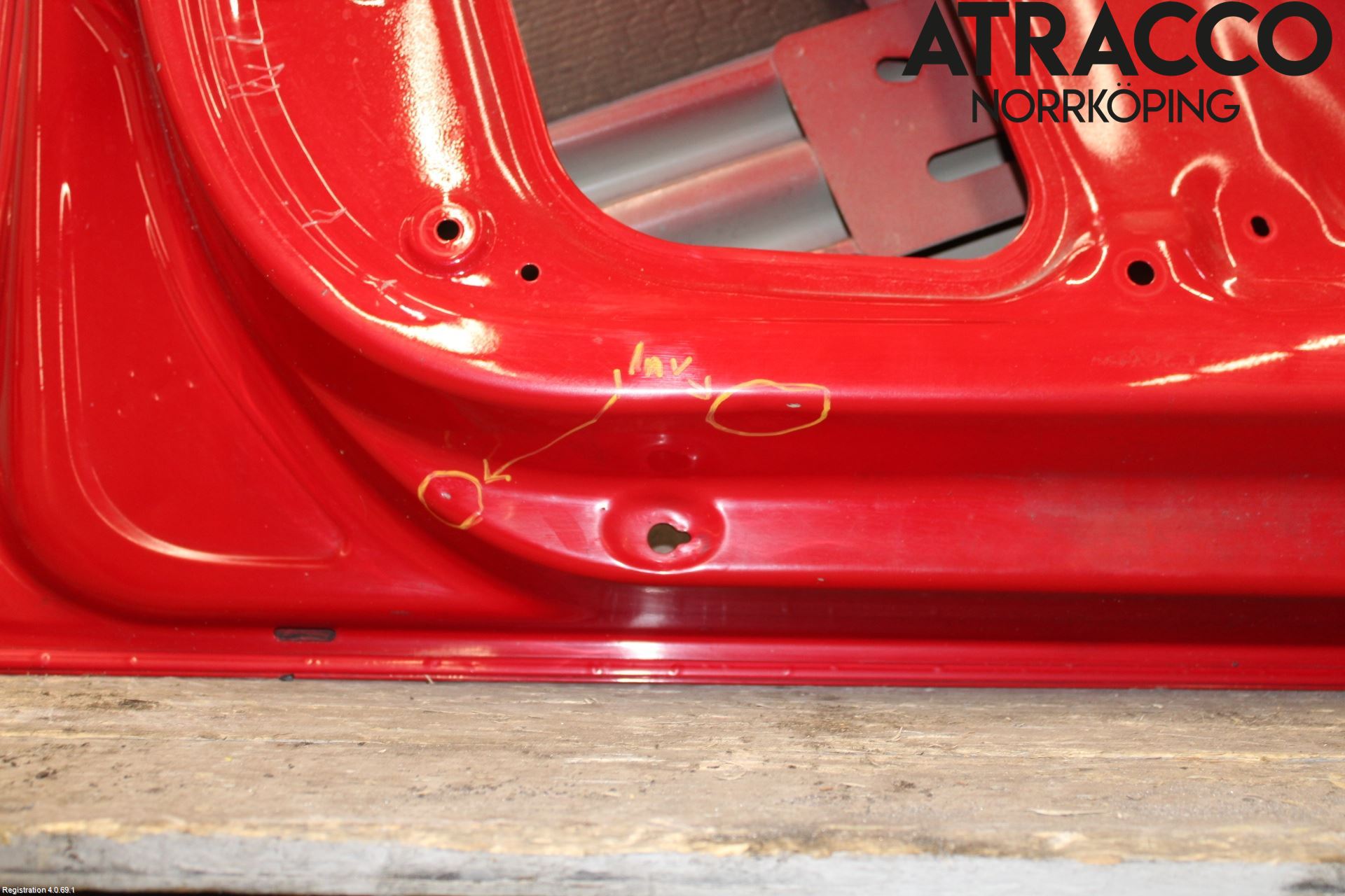 Volkswagen VW UP! / E-UP! Dörr Fram Vänster