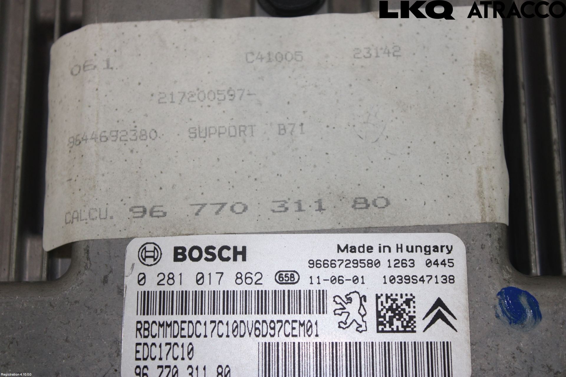 Citroen C4 II 11-18 Styrenhet Inspump Diesel