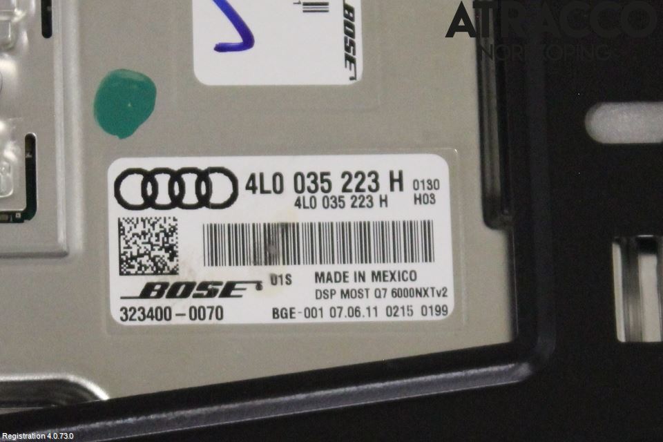 Audi Q7/SQ7 Radio-Stereo Förstärkare