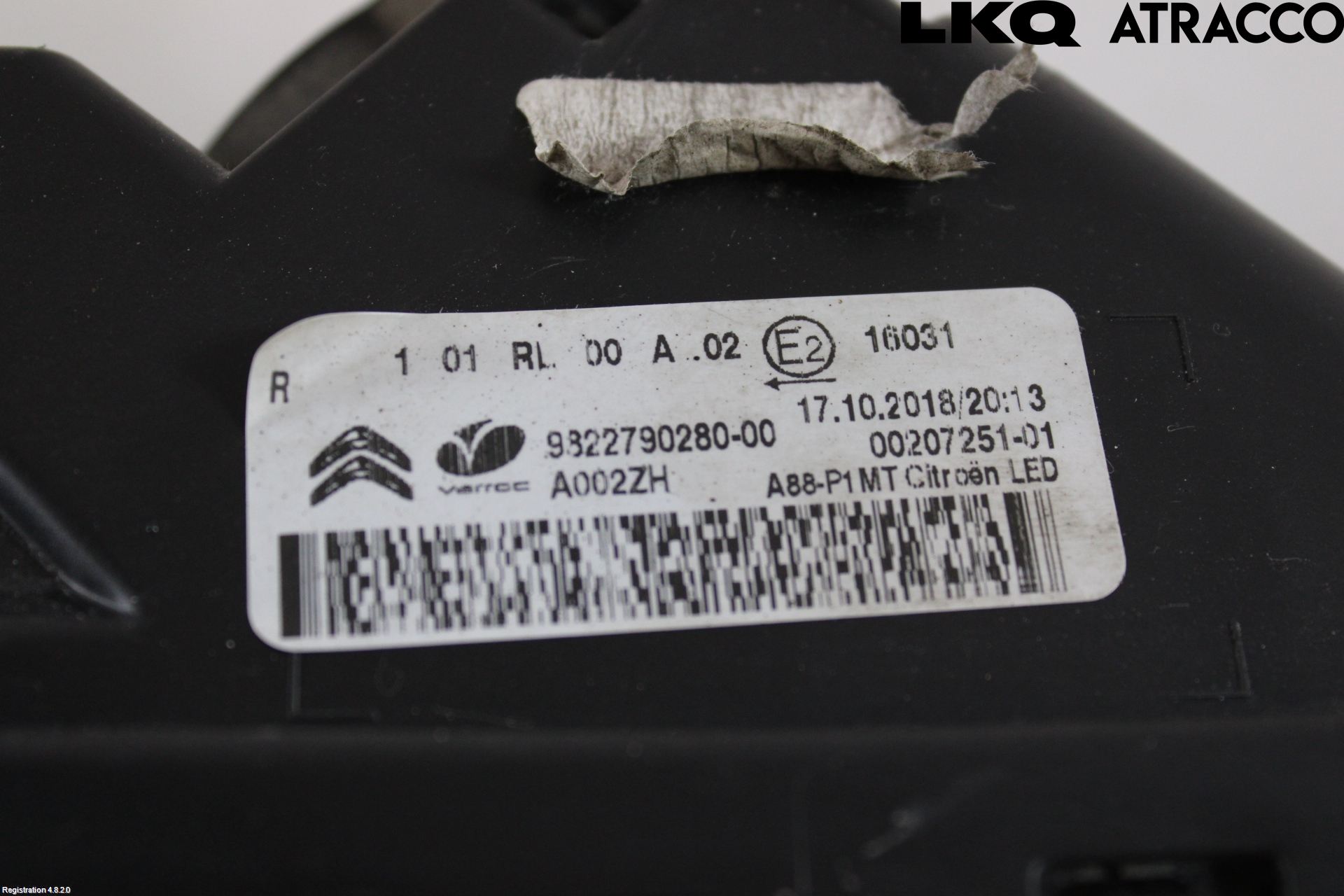 Citroen C3 AIRCROSS 18-23 Positionsljus Fram Hö