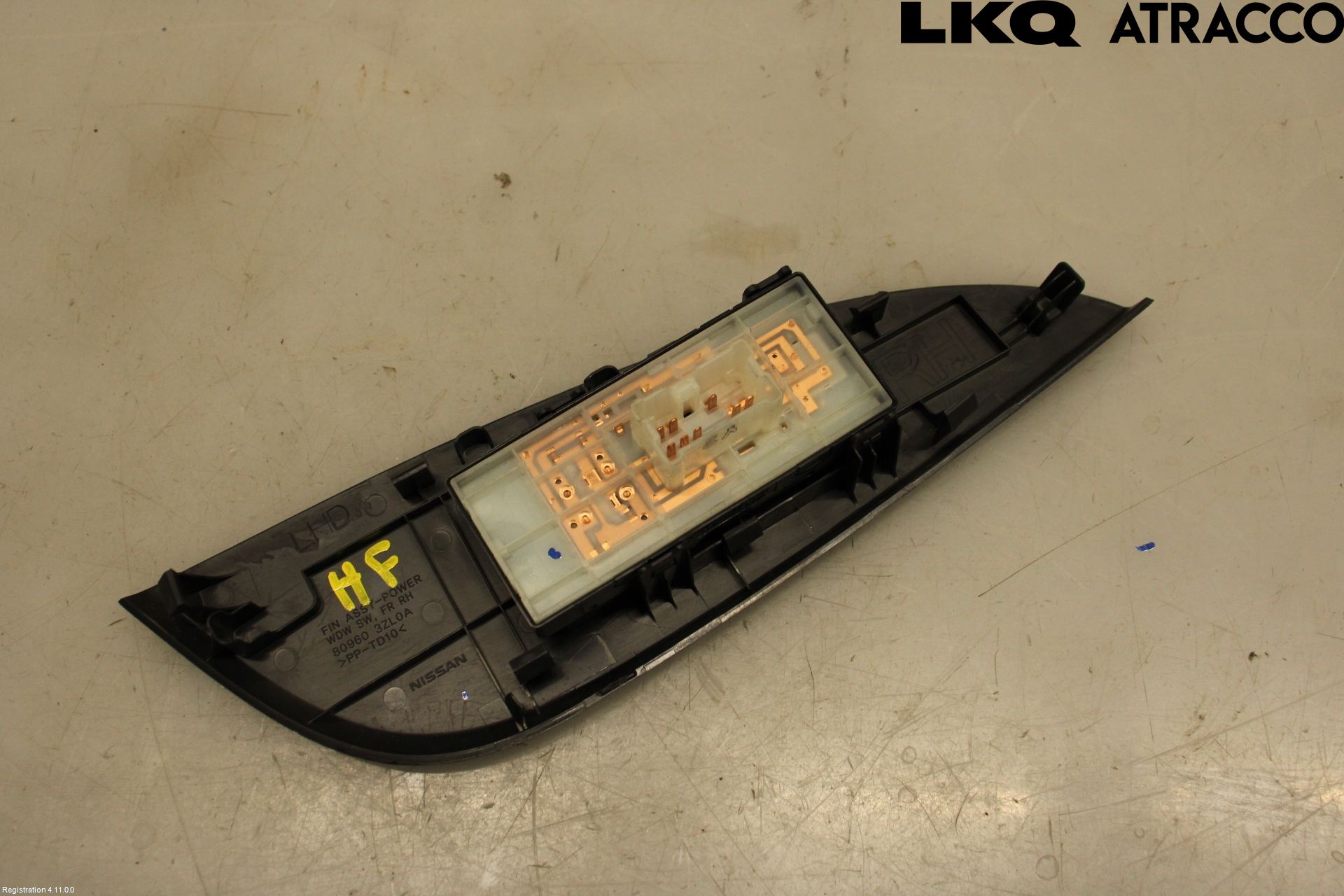 Nissan PULSAR Strömställare Elhiss