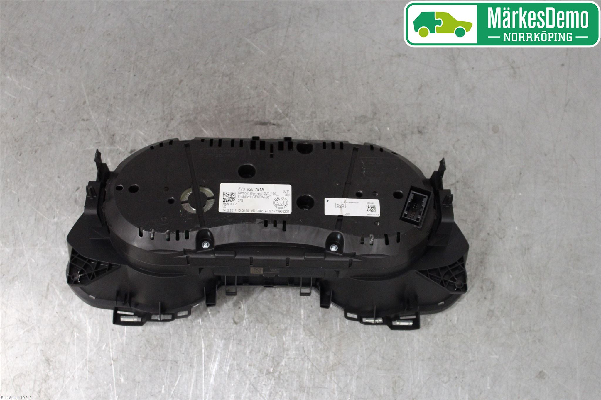 Skoda SUPERB 16-24 Instrument Komb