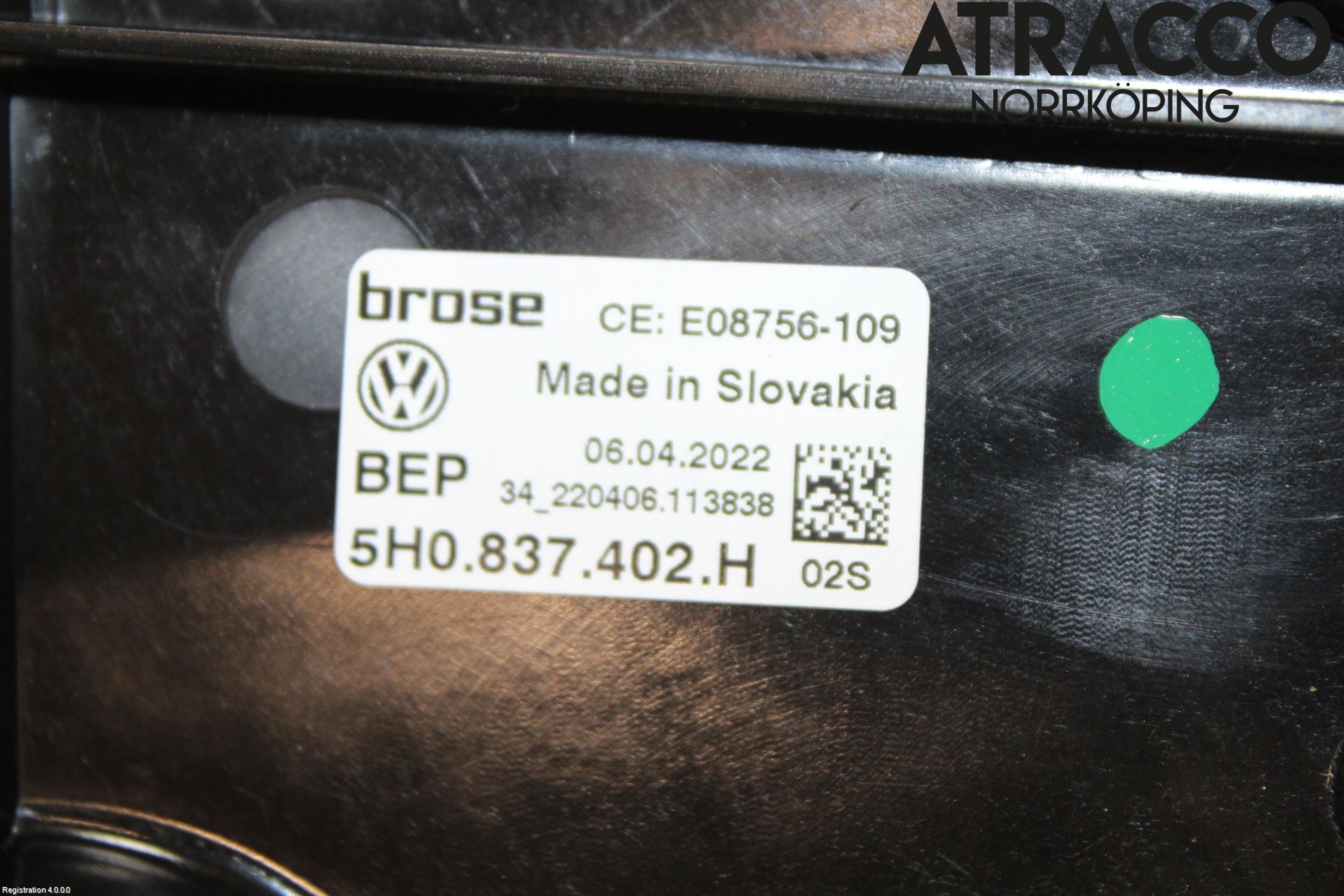 Volkswagen VW GOLF / E-GOLF VIII 20- Fönsterhiss El Kompl