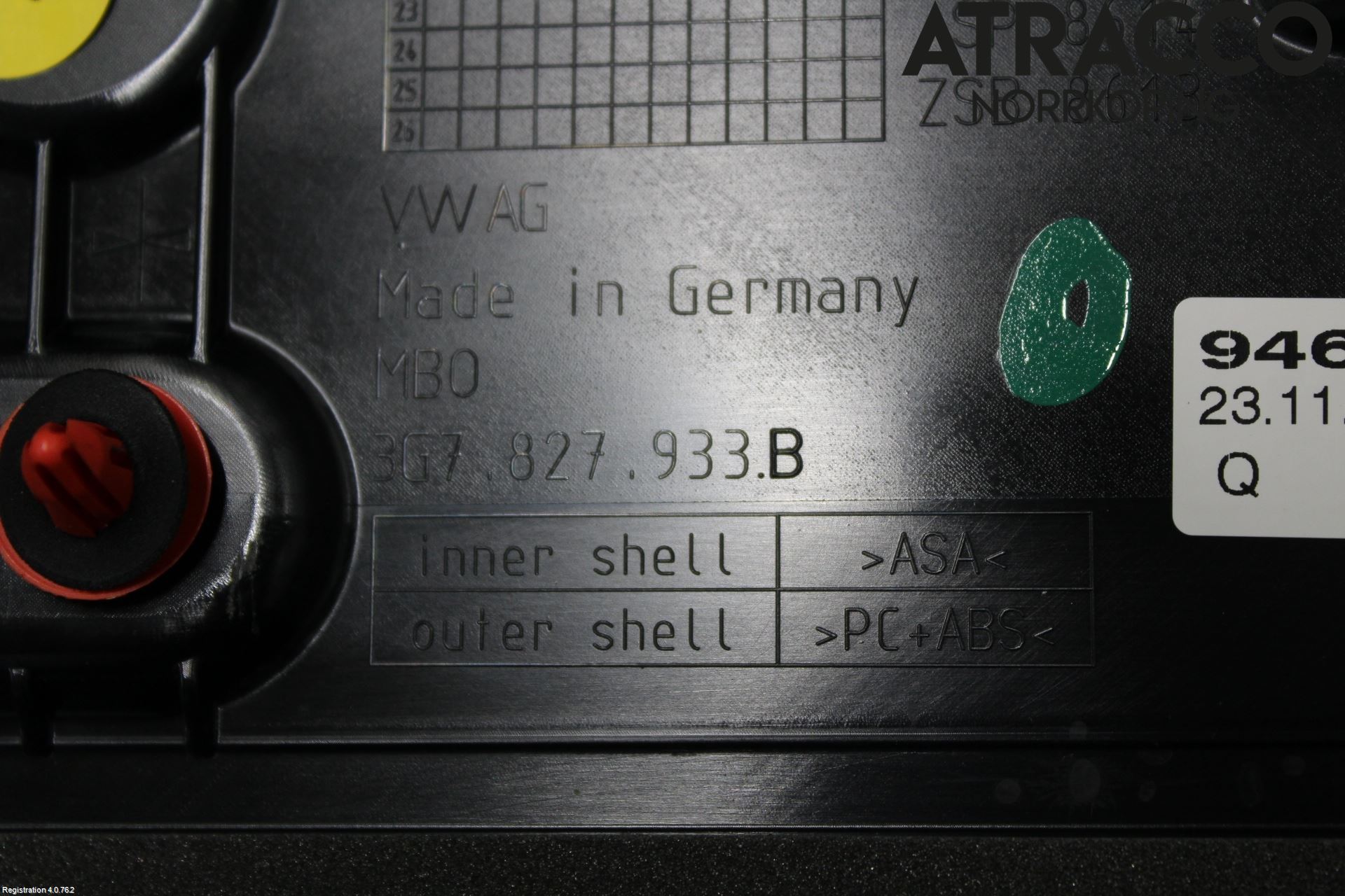 Volkswagen VW ARTEON 17- Spoiler Baklucka