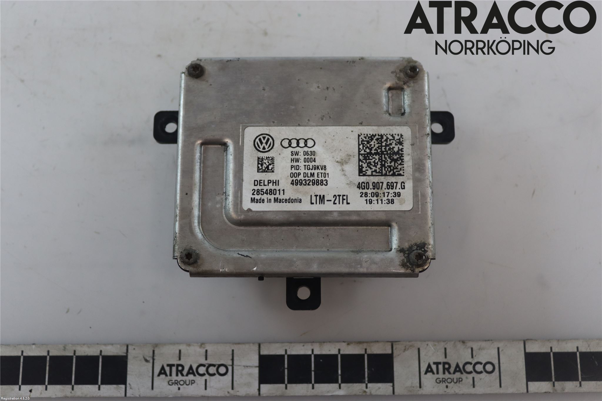 Volkswagen VW CADDY 16-20 Styrenhet Strålkastare