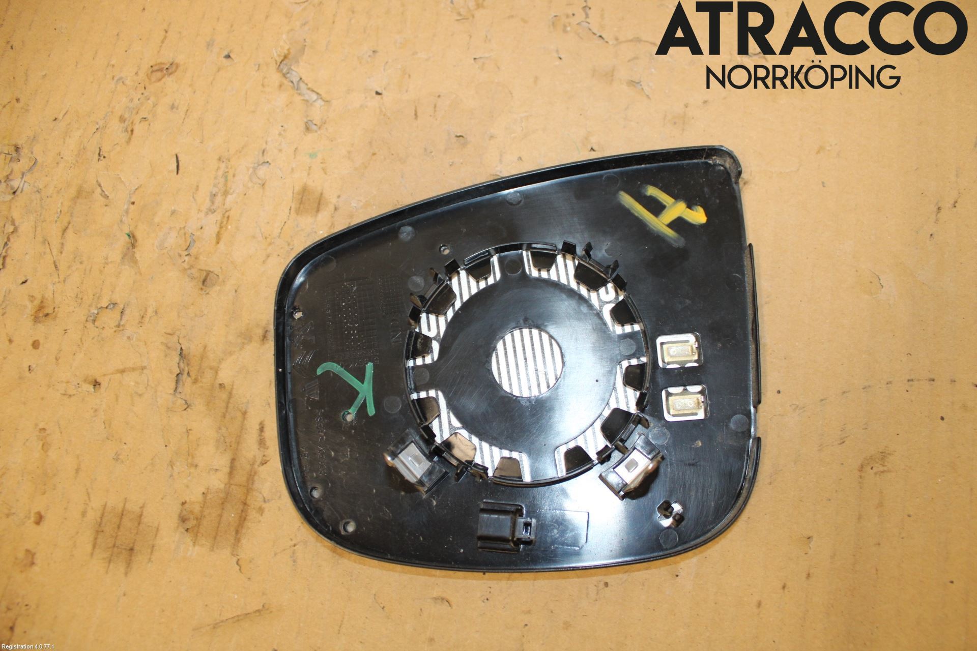 Toyota PROACE II 16- Spegelglas Hö