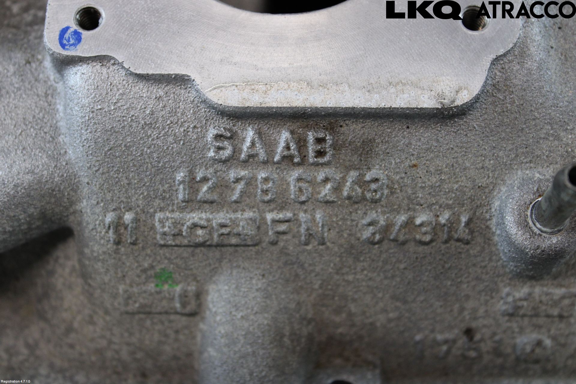 Saab 9-3 VER2/VER3 08-15 Grenrör Insug