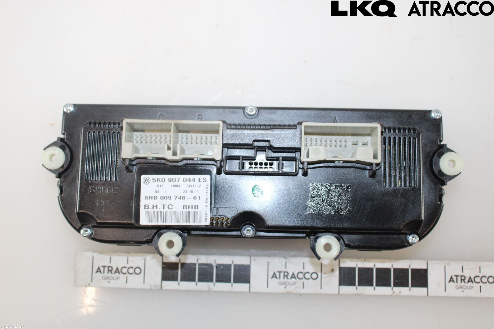 Volkswagen VW GOLF VI 09-13 Värmereglage