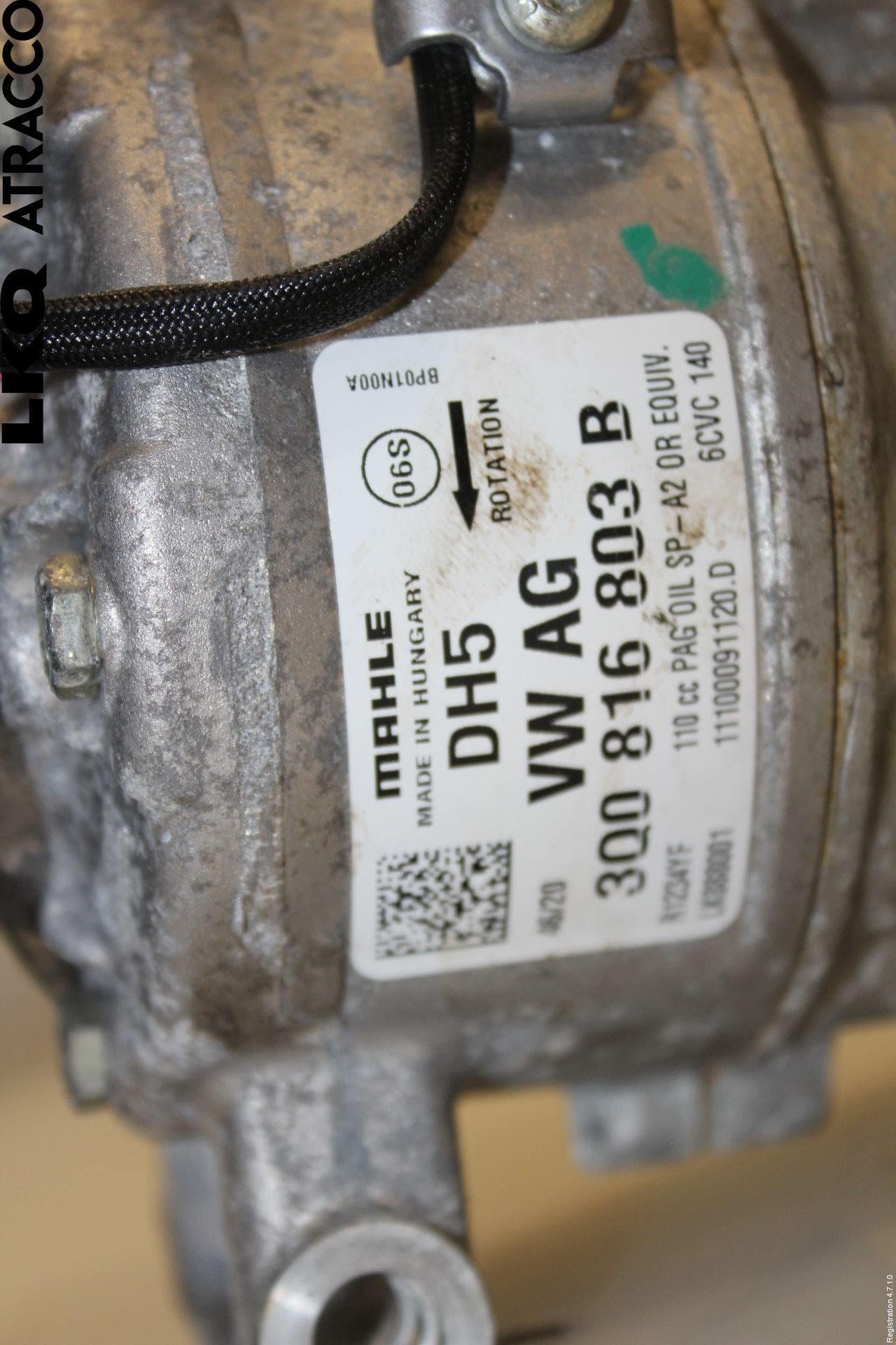 Volkswagen VW GOLF / E-GOLF VIII 20- Ac Kompressor