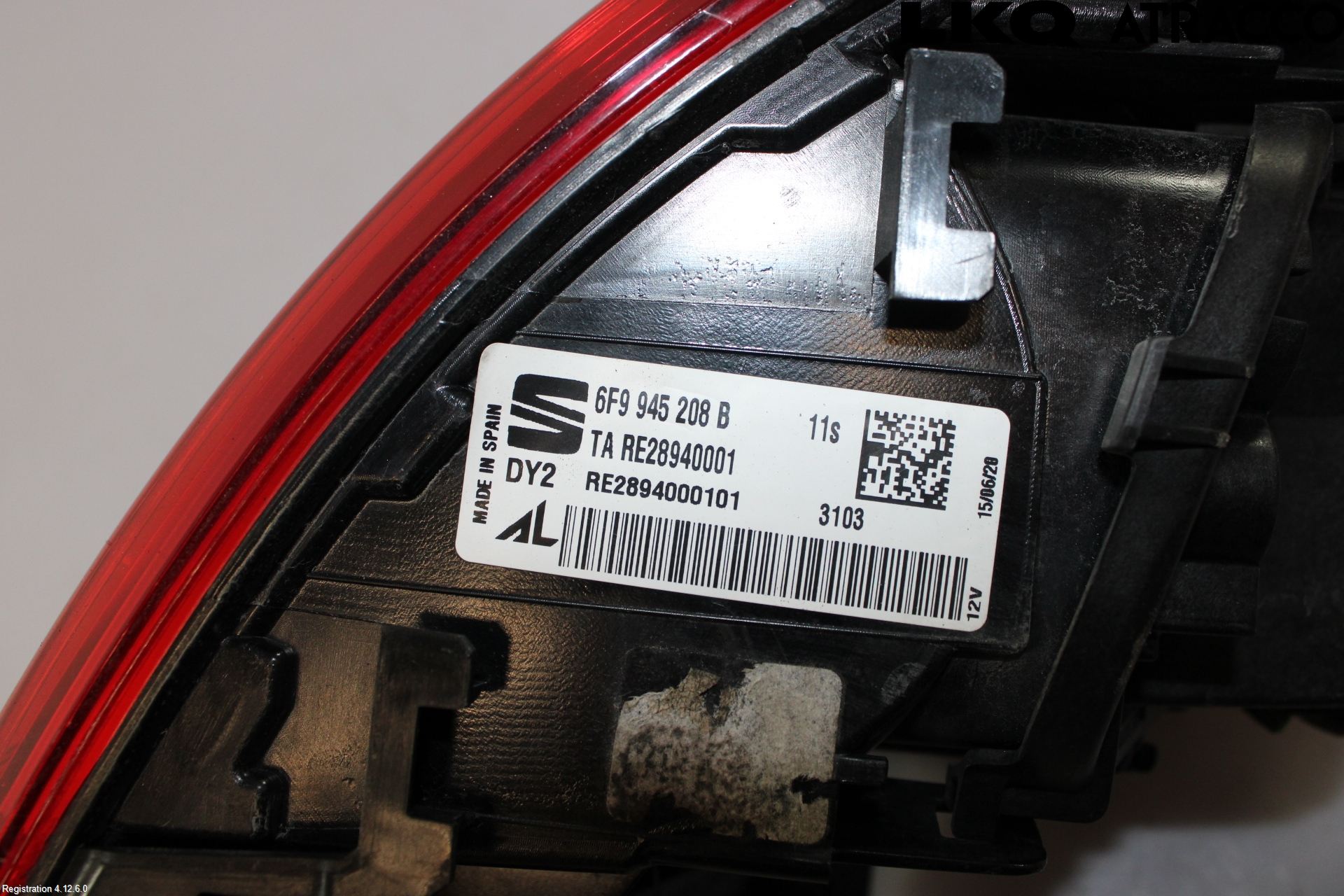 Seat ARONA Bakljus Höger