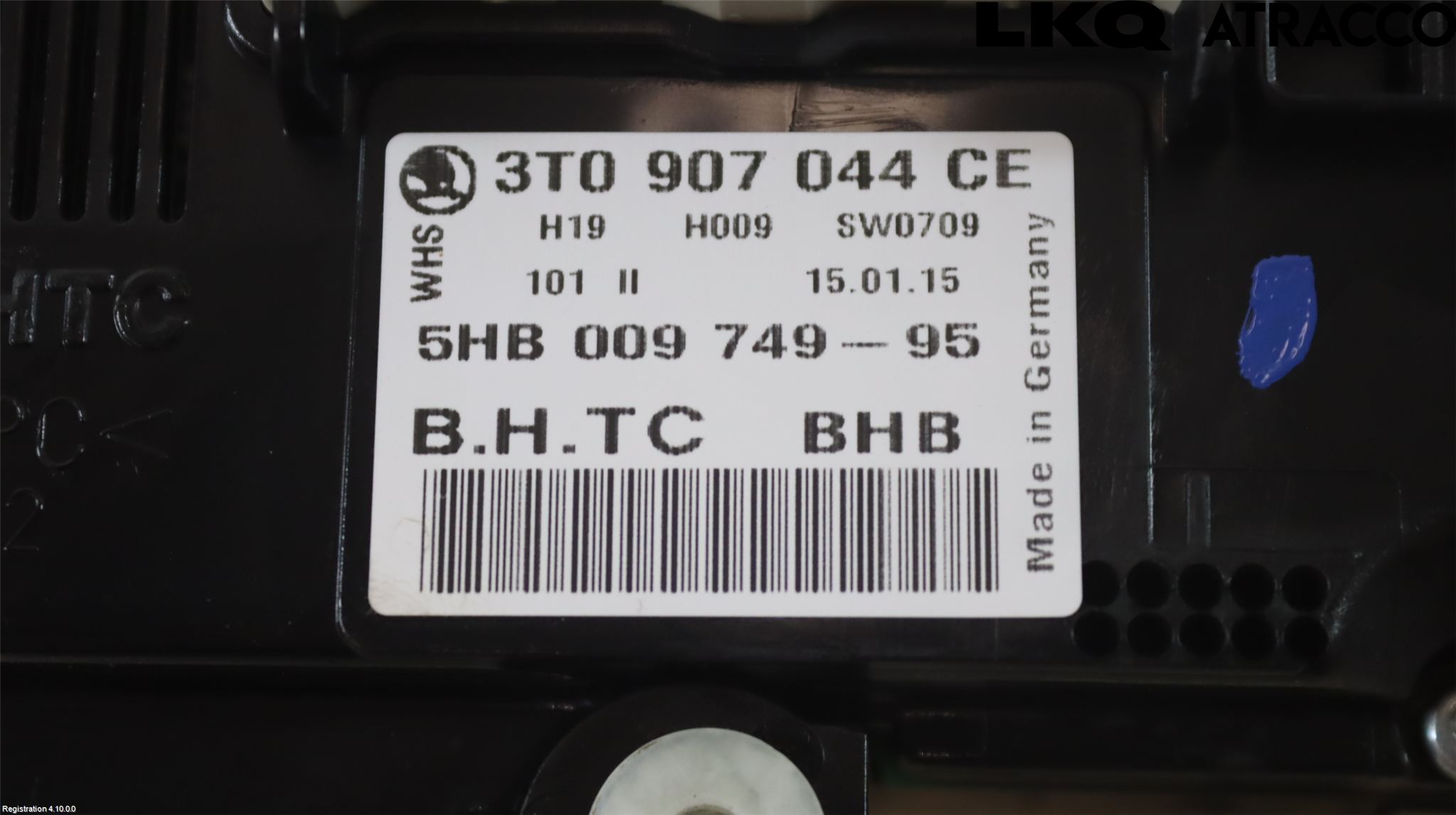 Skoda YETI Värmereglage