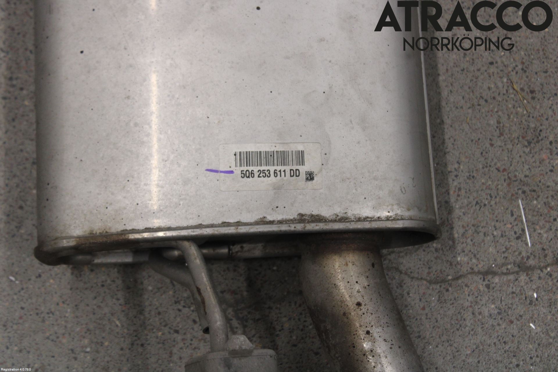 Volkswagen VW GOLF / E-GOLF VII 13-20 Avgas Halvsats