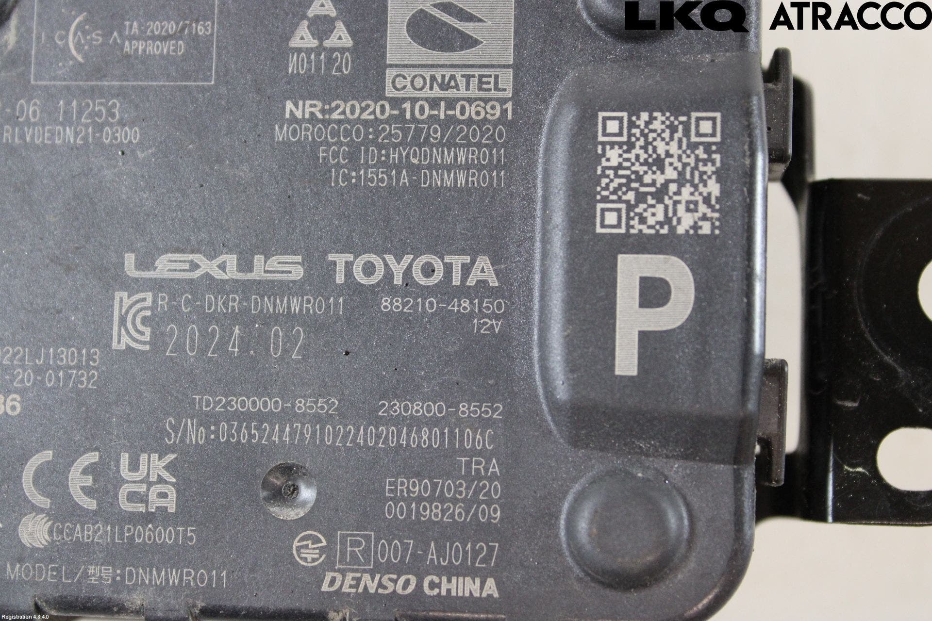 Lexus NX 340h/450h+ 21- Sensor Adaptiv Farthållare