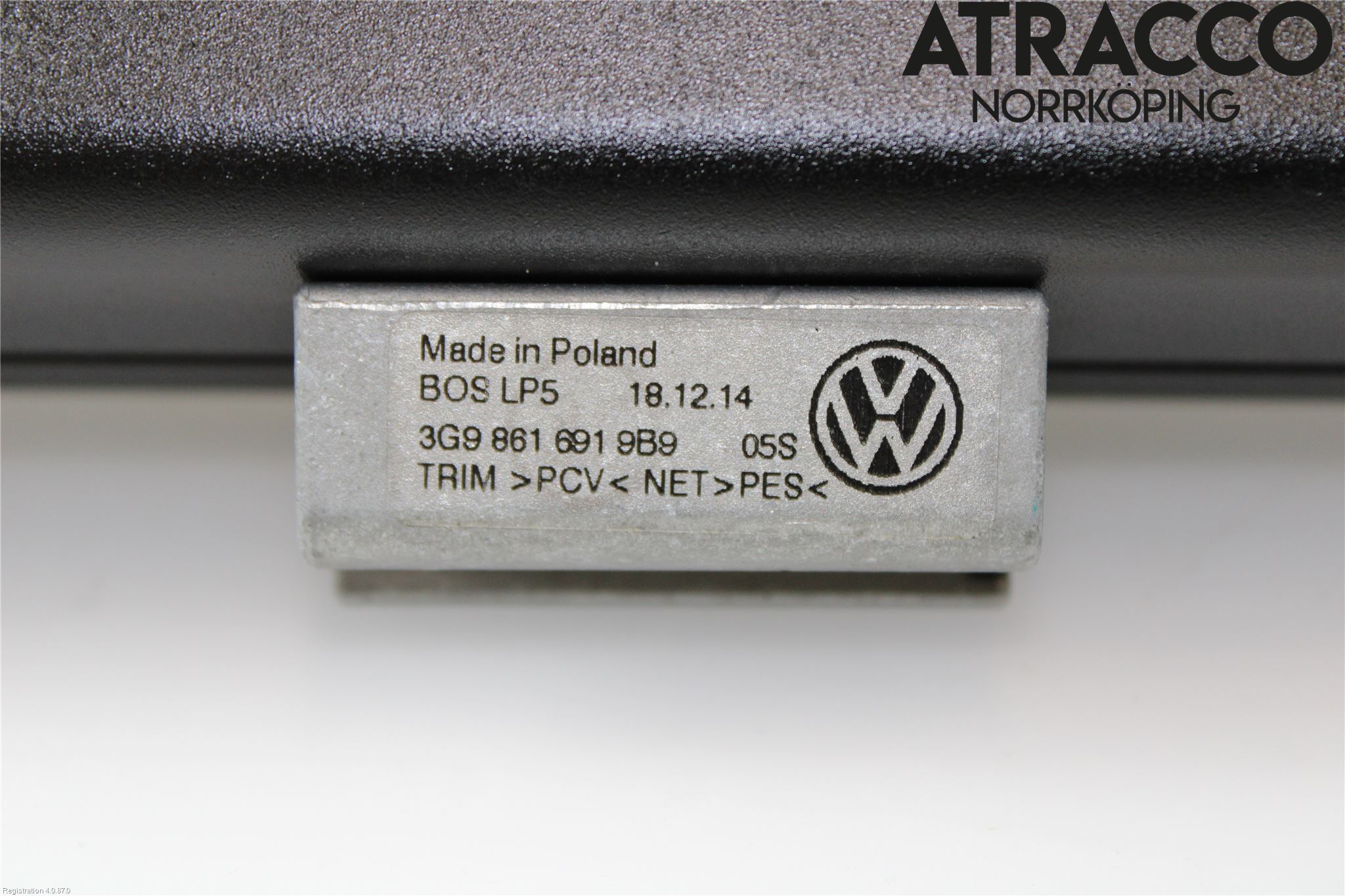 Volkswagen VW PASSAT 15-19 Lastnät