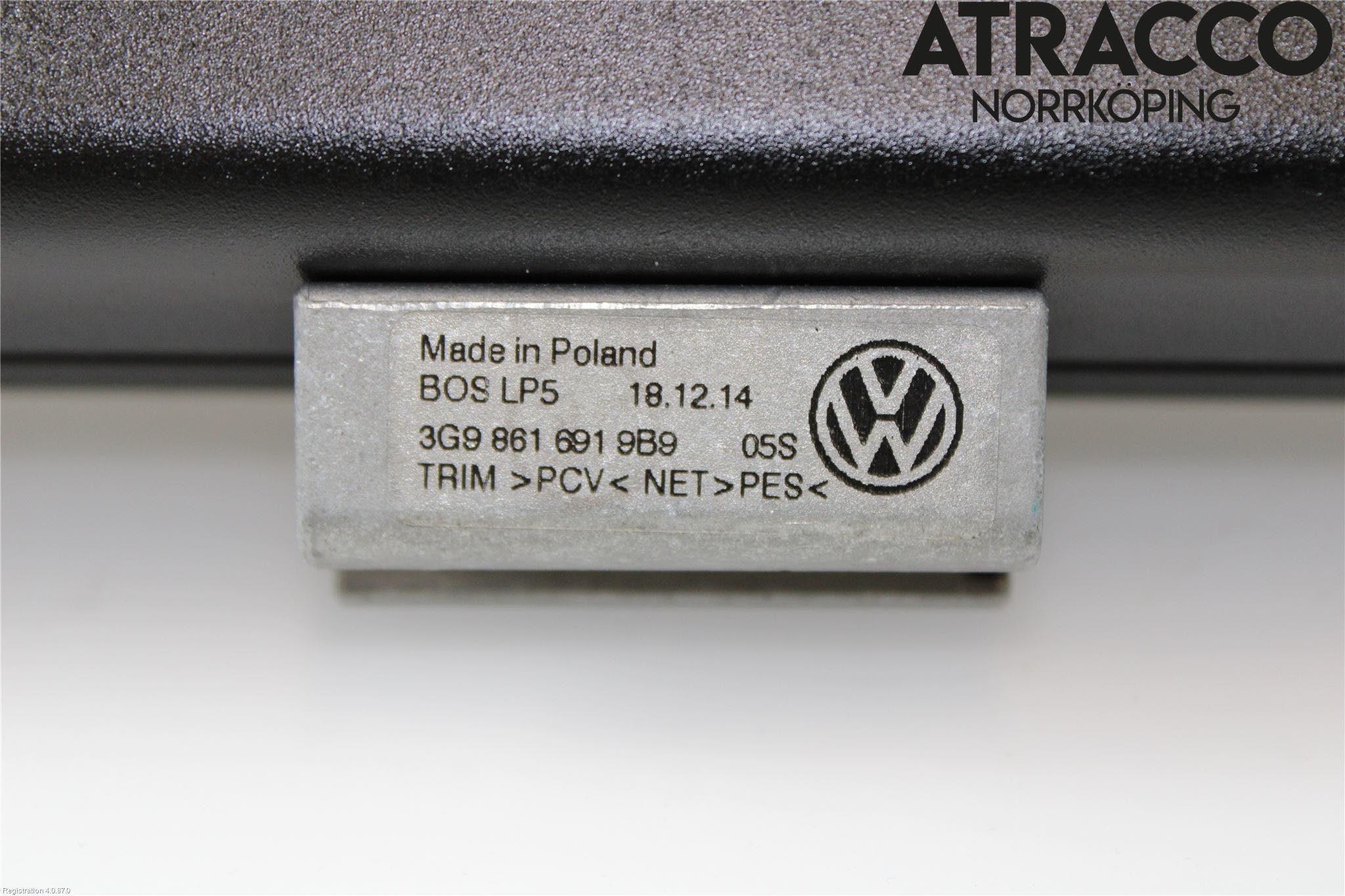 Volkswagen VW PASSAT 15-19 Lastnät