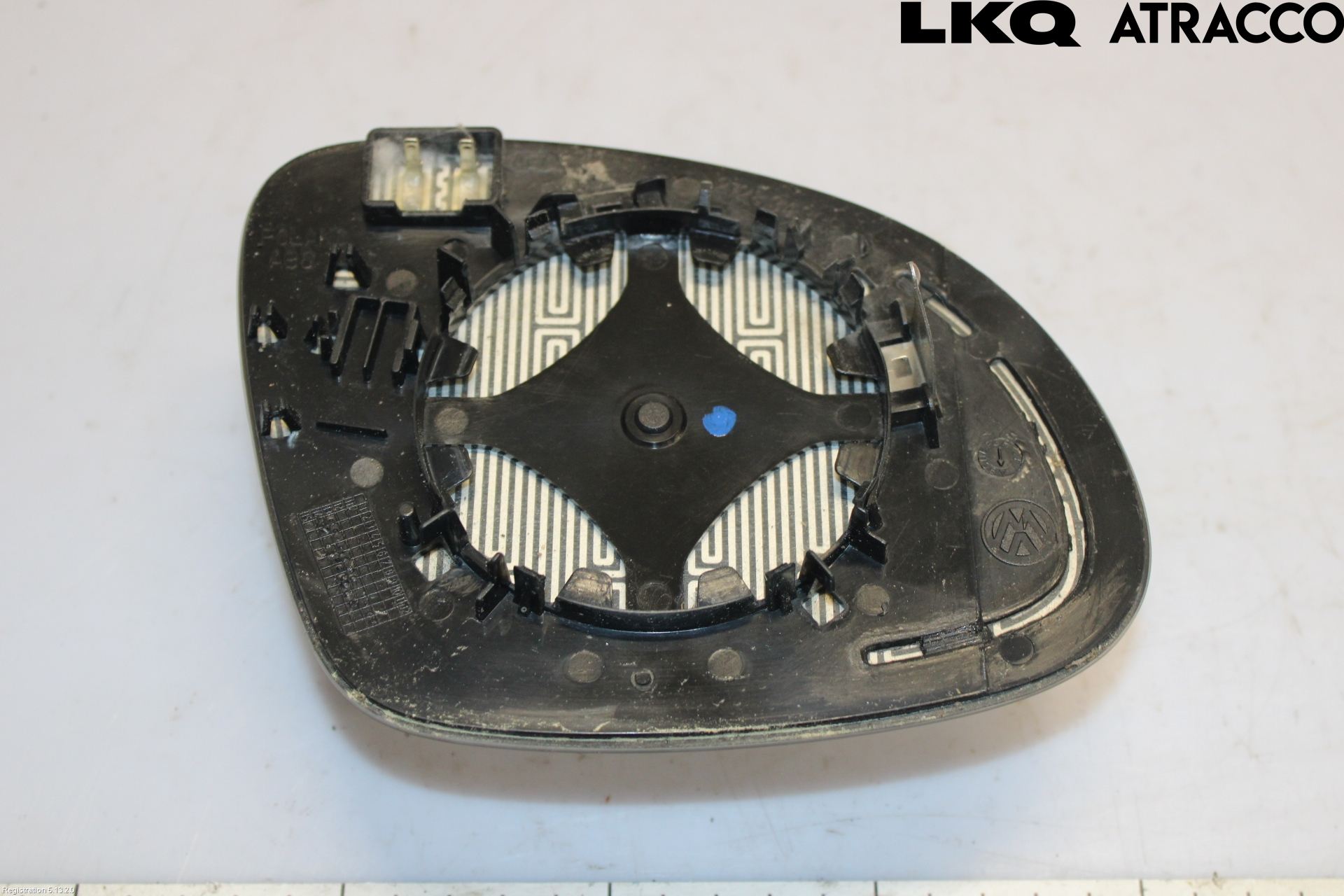 Volkswagen VW TIGUAN 07-16 Spegelglas Vä