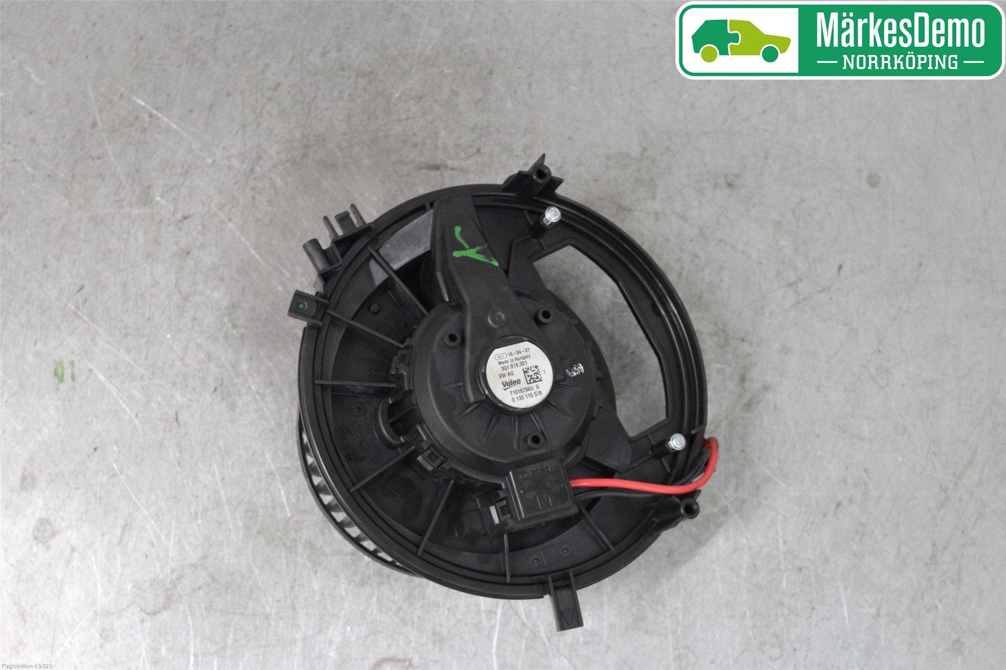 Volkswagen VW PASSAT 15-19 Värmefläkt