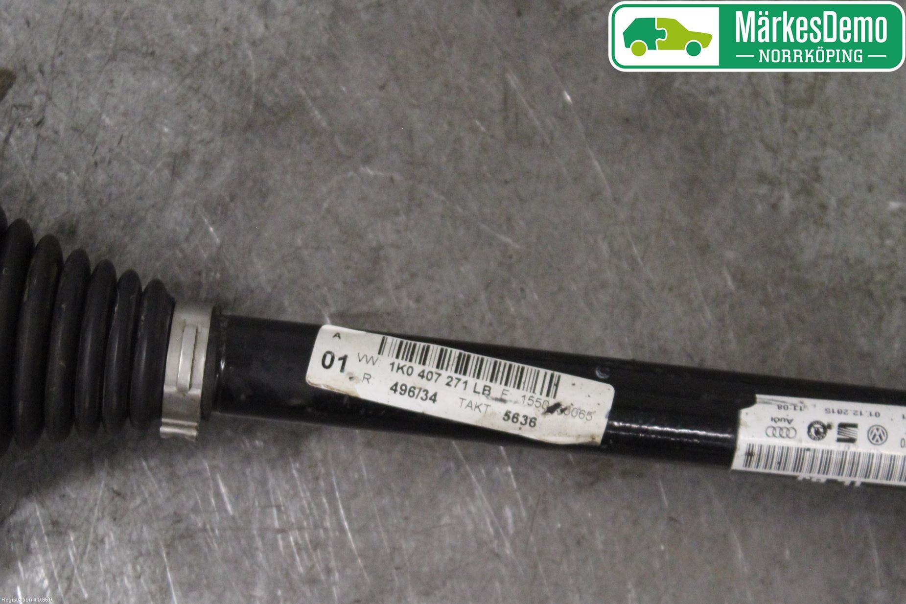 Volkswagen VW GOLF / E-GOLF VII 13-20 Drivaxel Fram Vänster