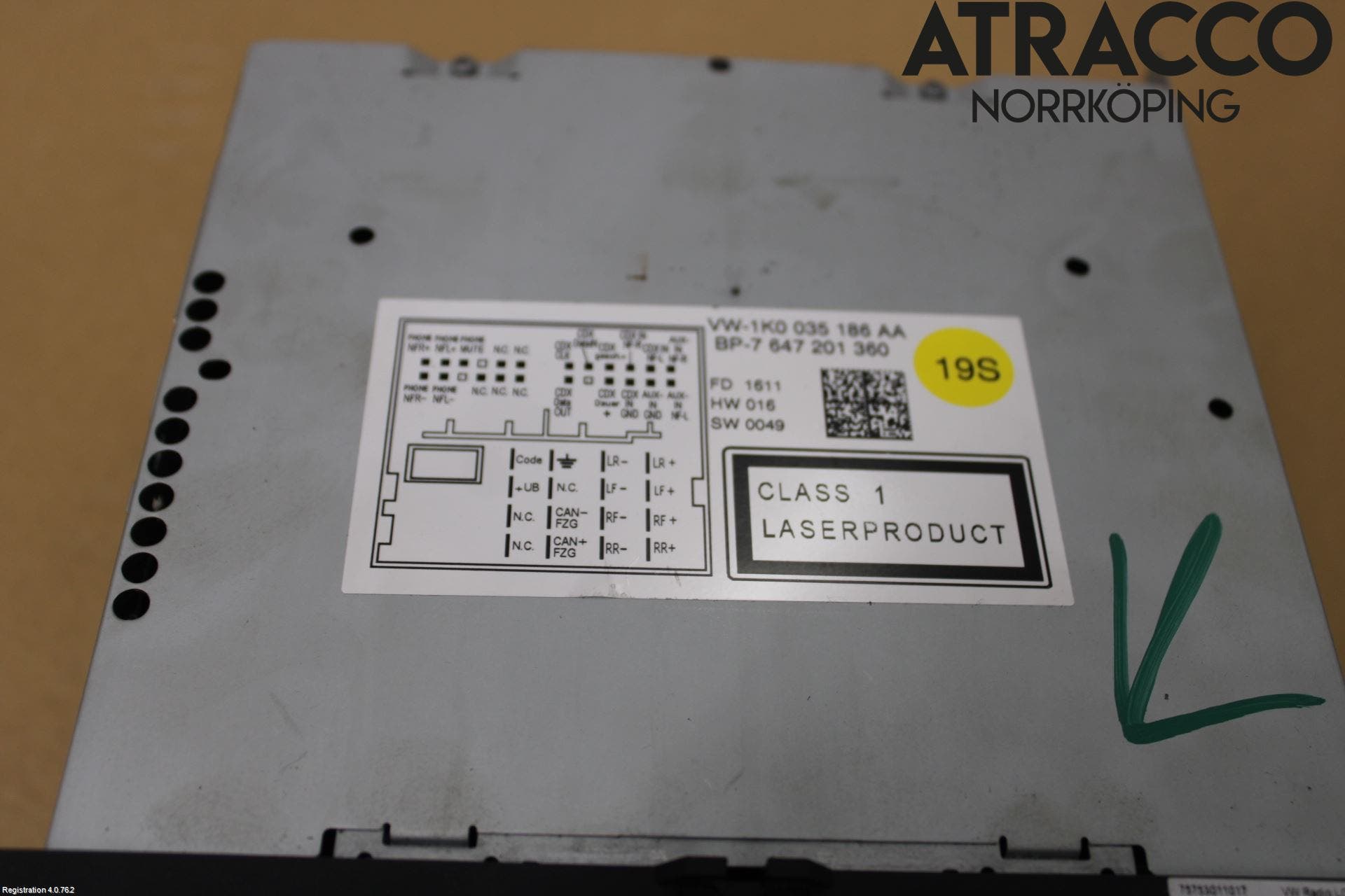 Volkswagen VW PASSAT 11-14 Cd Radio - Multimediapanel