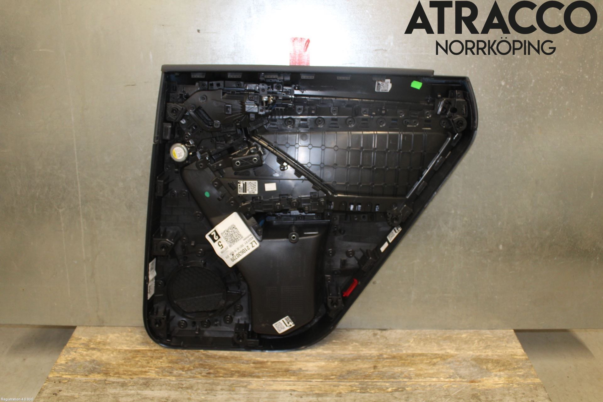 Audi Q3 F3 19- Dörrklädsel Vä