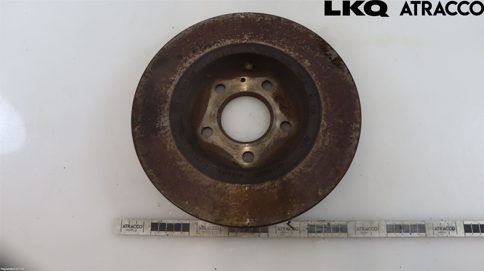 Audi A4/S4 B9 20- Bromsskiva Bak