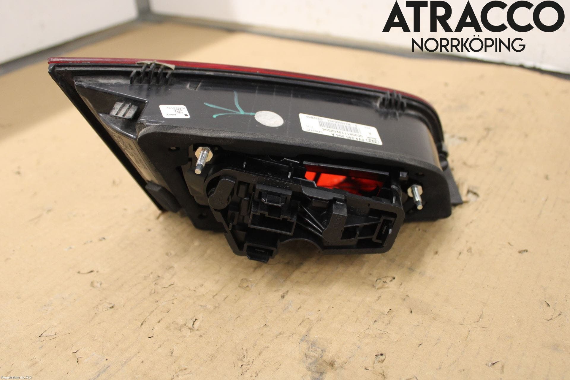 Audi A3/S3 8V 13-20 Bakljus Lucka Hö
