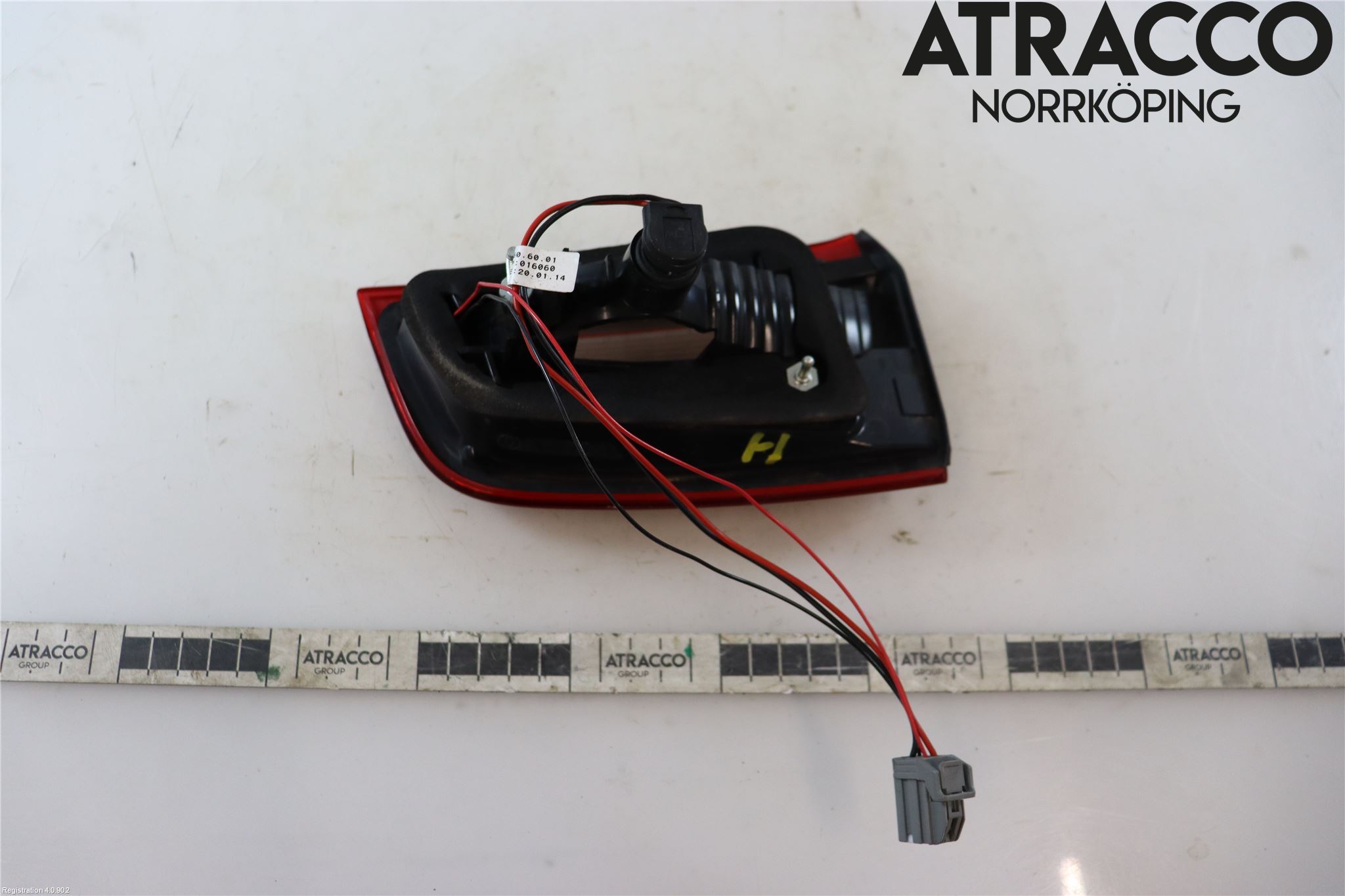 Volvo S60 14-18 Bakljus Lucka Hö