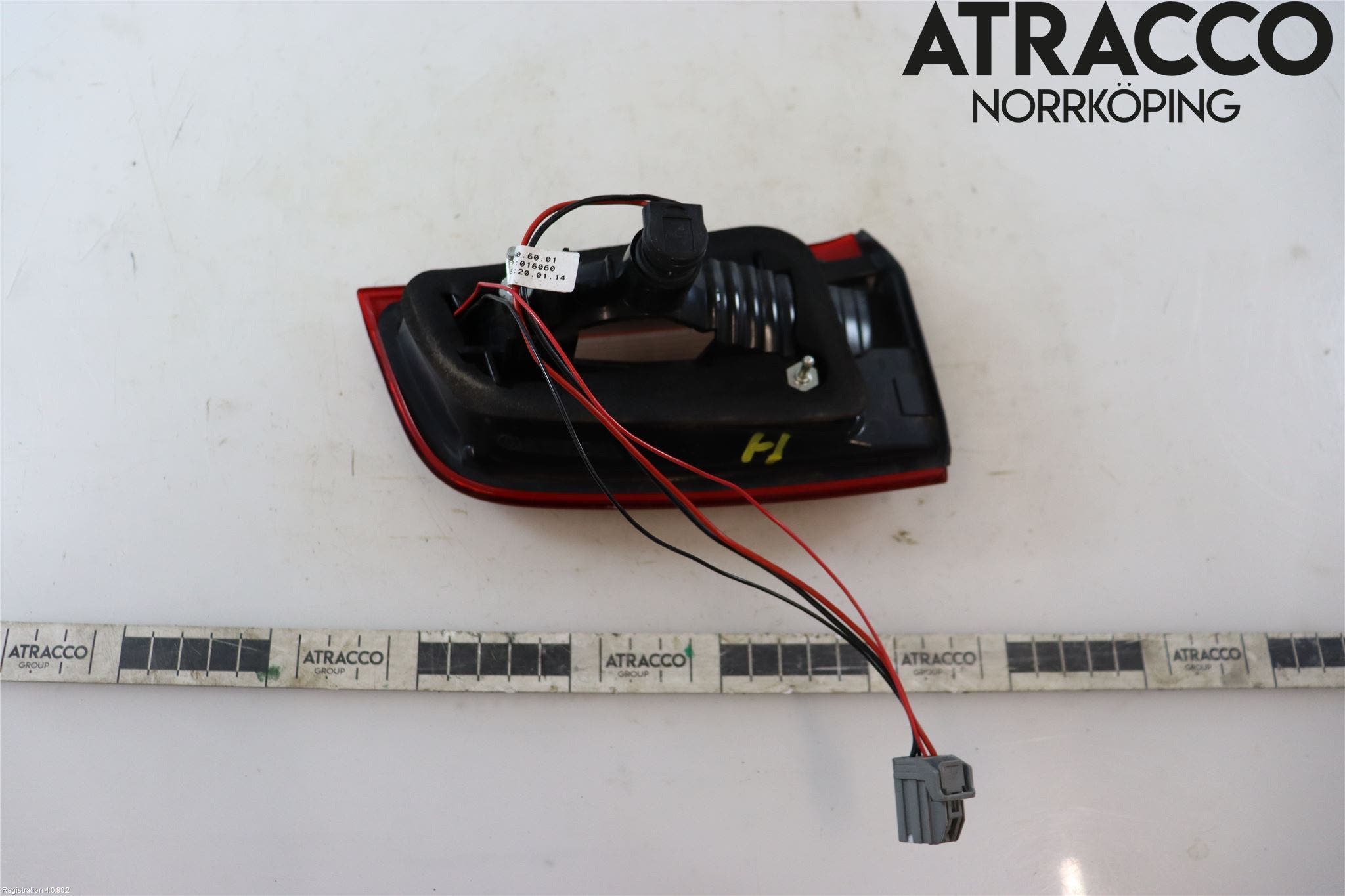 Volvo S60 14-18 Bakljus Lucka Hö