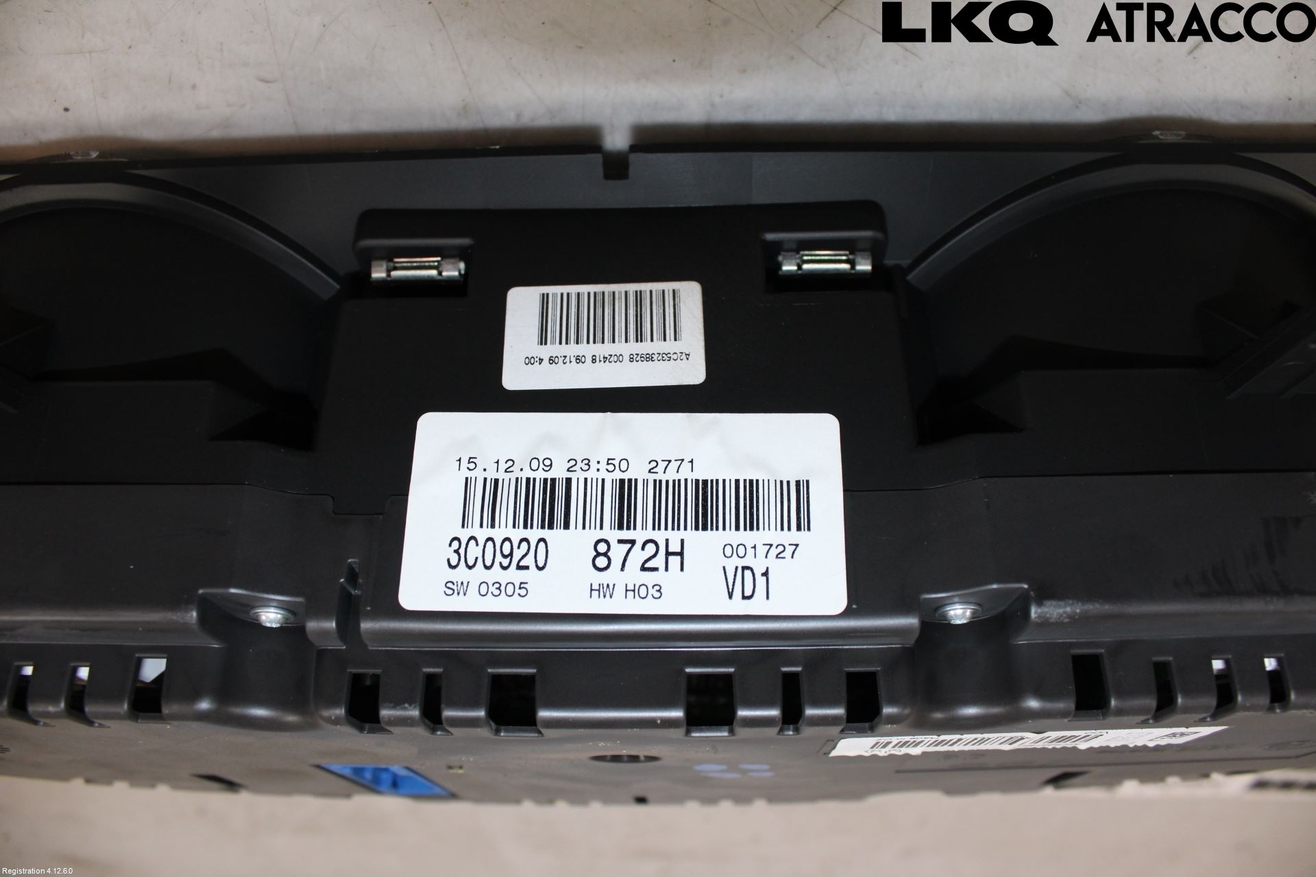 Volkswagen VW PASSAT 05-11 Instrument Komb