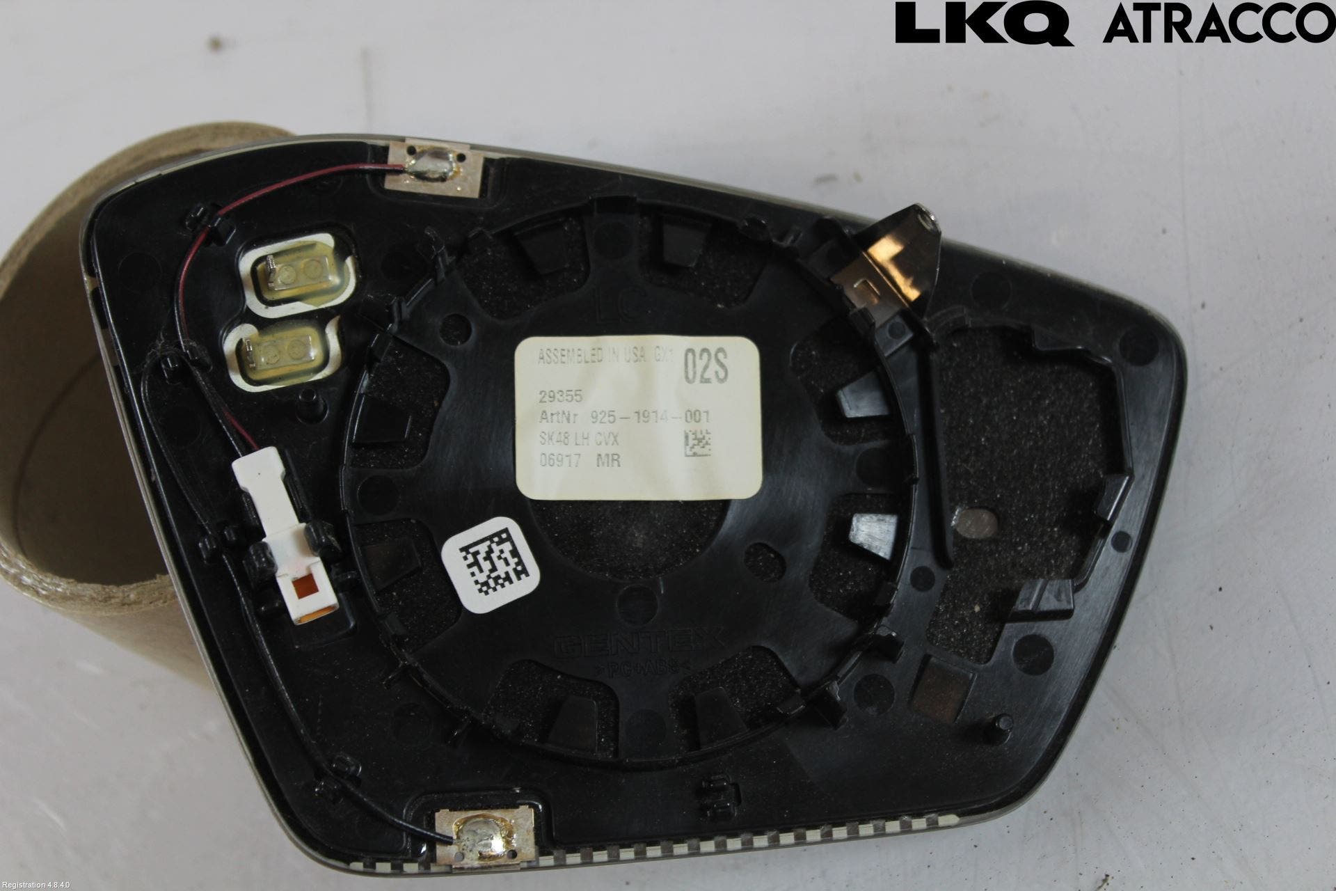 Skoda SUPERB 16-24 Spegelglas Vä