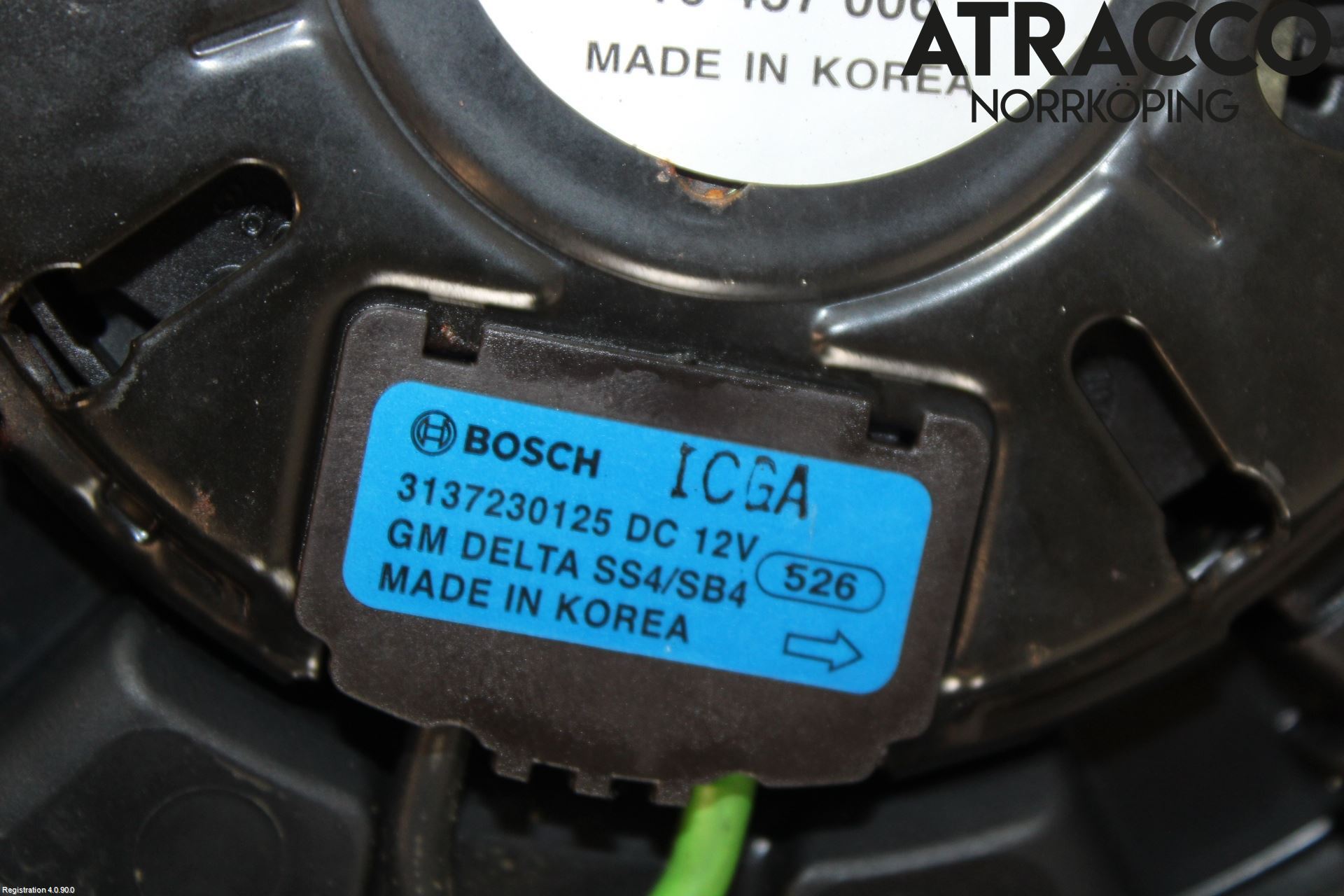 GM CHEVROLET CRUZE Kylfläkt El