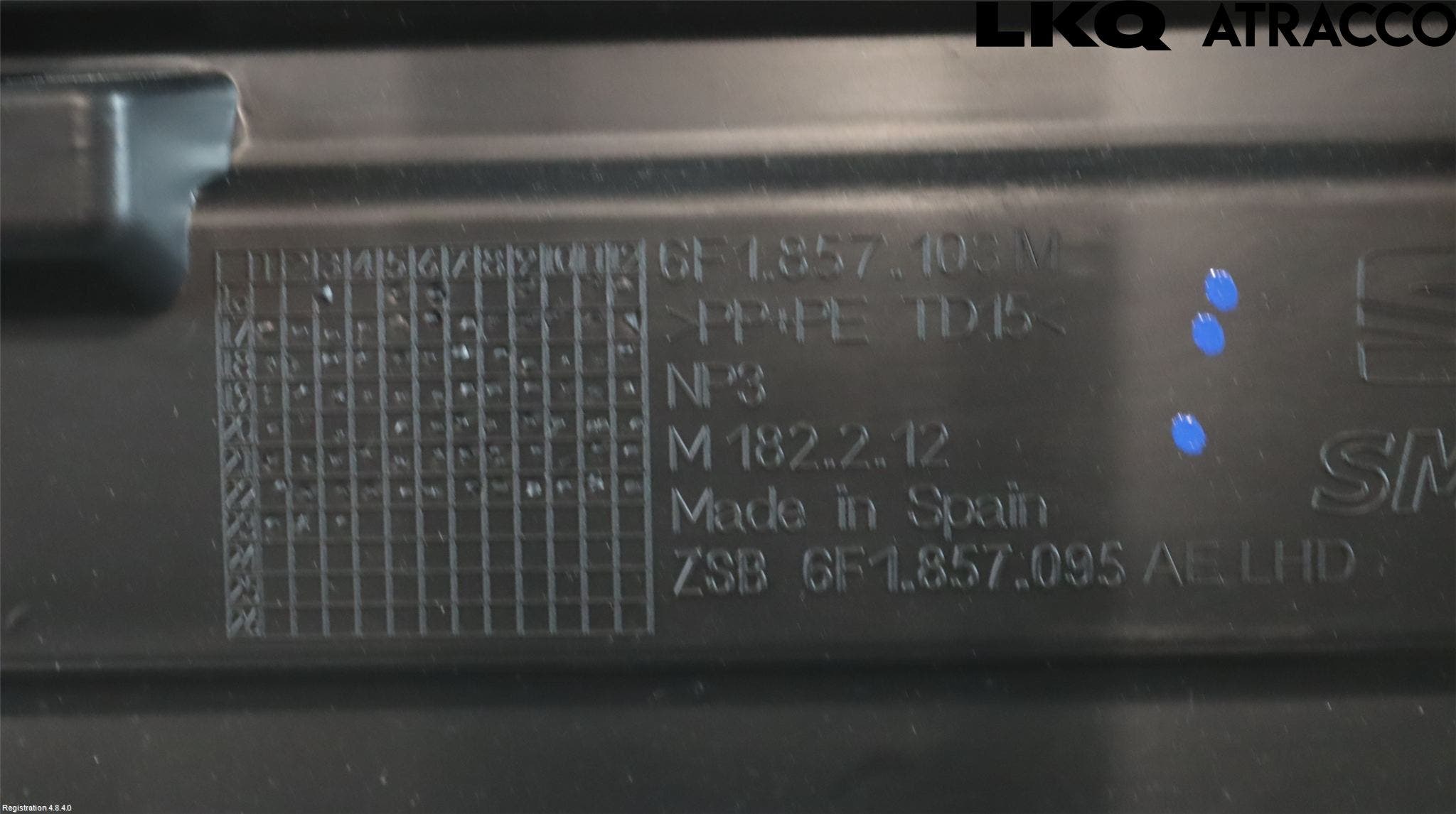 Seat ARONA Handskfack