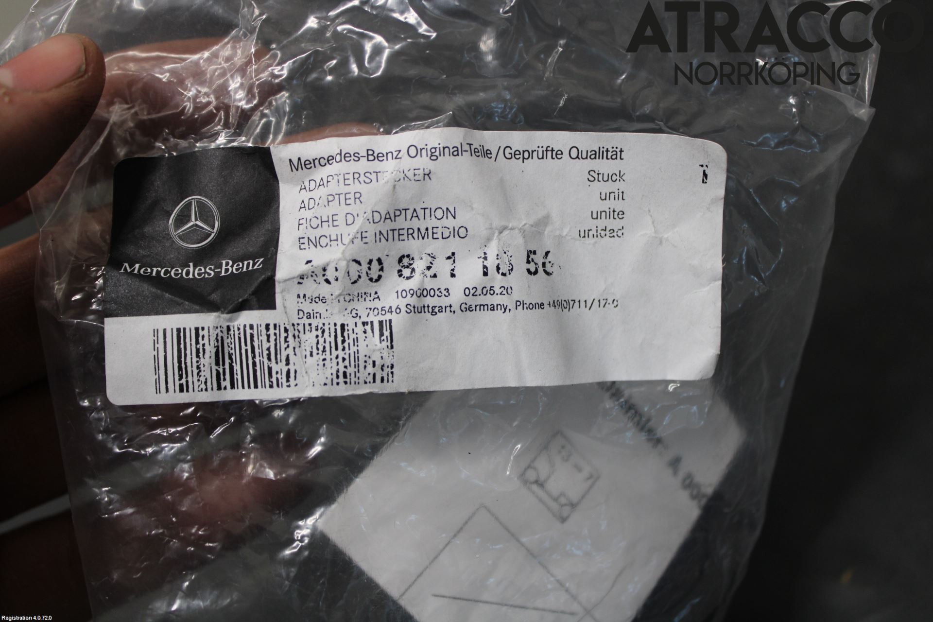 Mercedes-Benz MB C-KLASS (W205) 14-21 Dragkrok Elsats