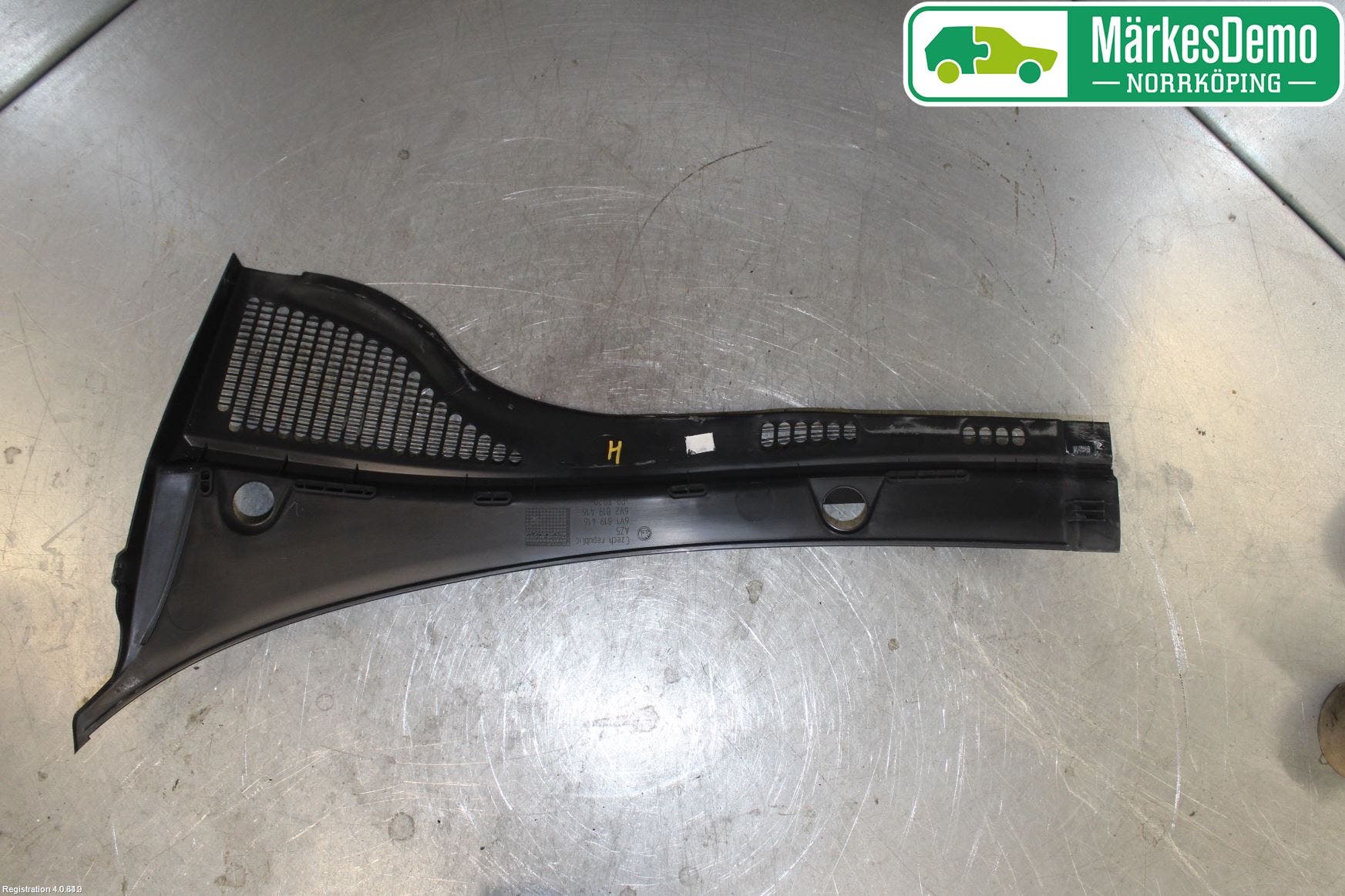 Skoda FABIA 15-21 Torpedplåt-Torpedplast