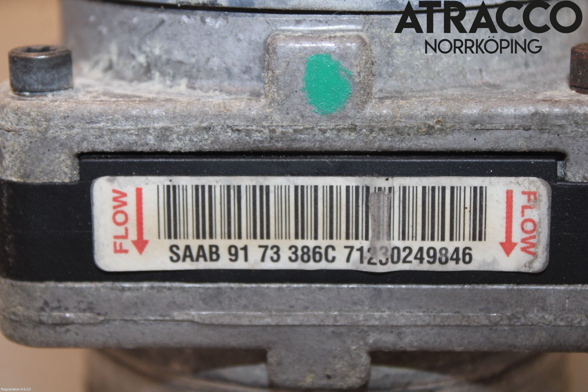 Saab 9-3 VER 1 98-03 Injluftmassamätare