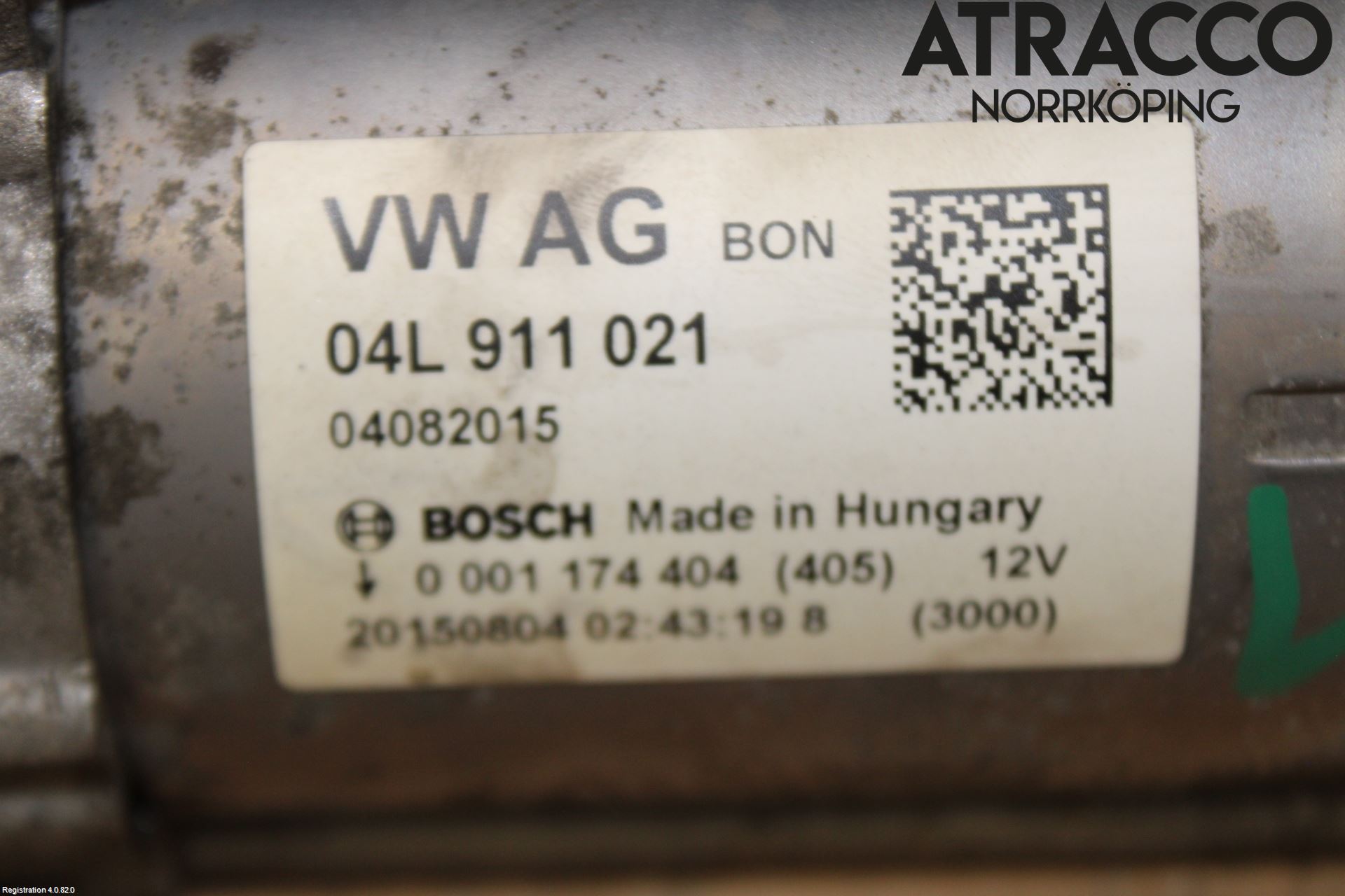 Audi A4 12-15 Startmotor Diesel