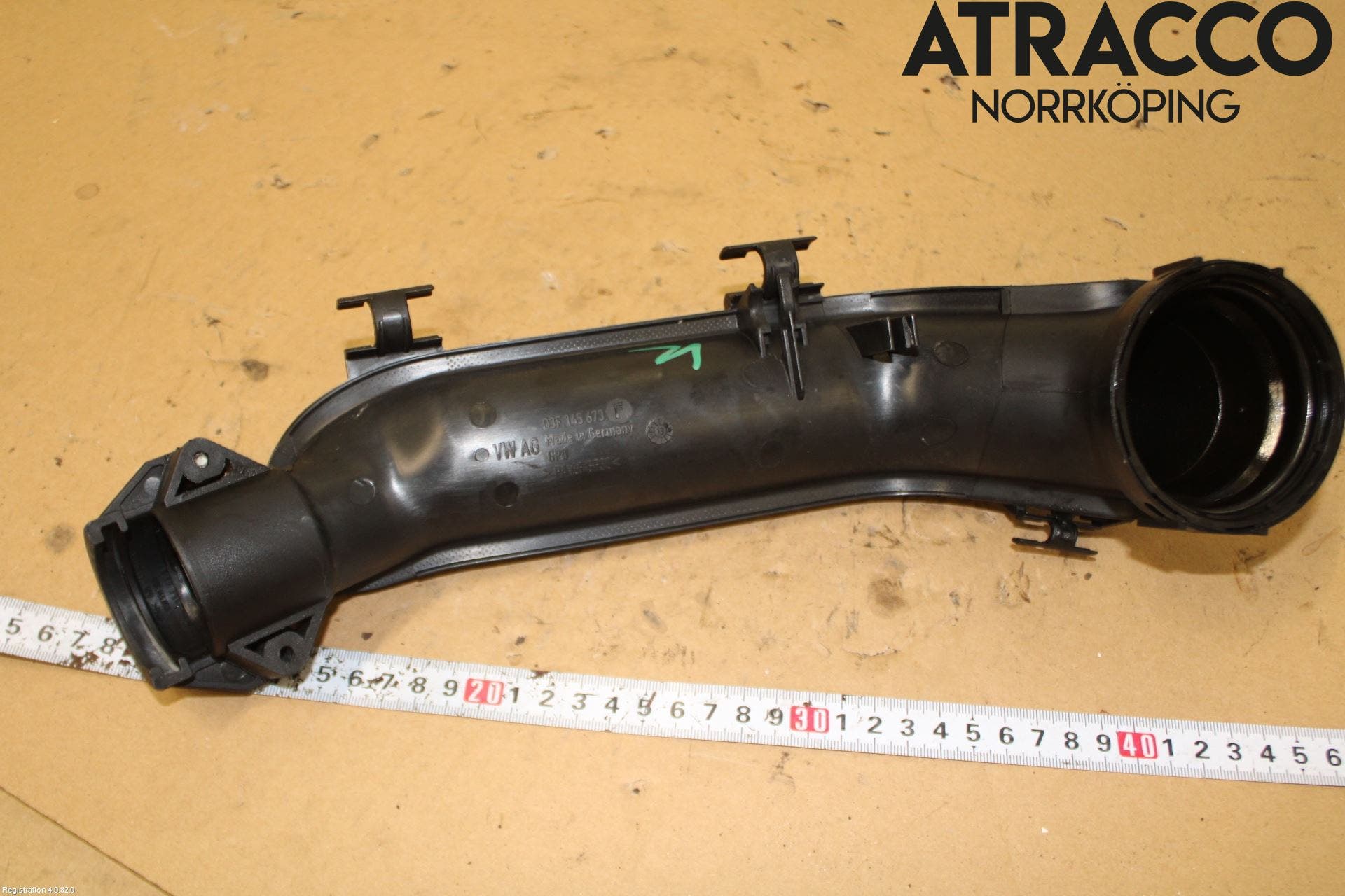Volkswagen VW POLO 10-17 Laddluft-Intercoolerrör
