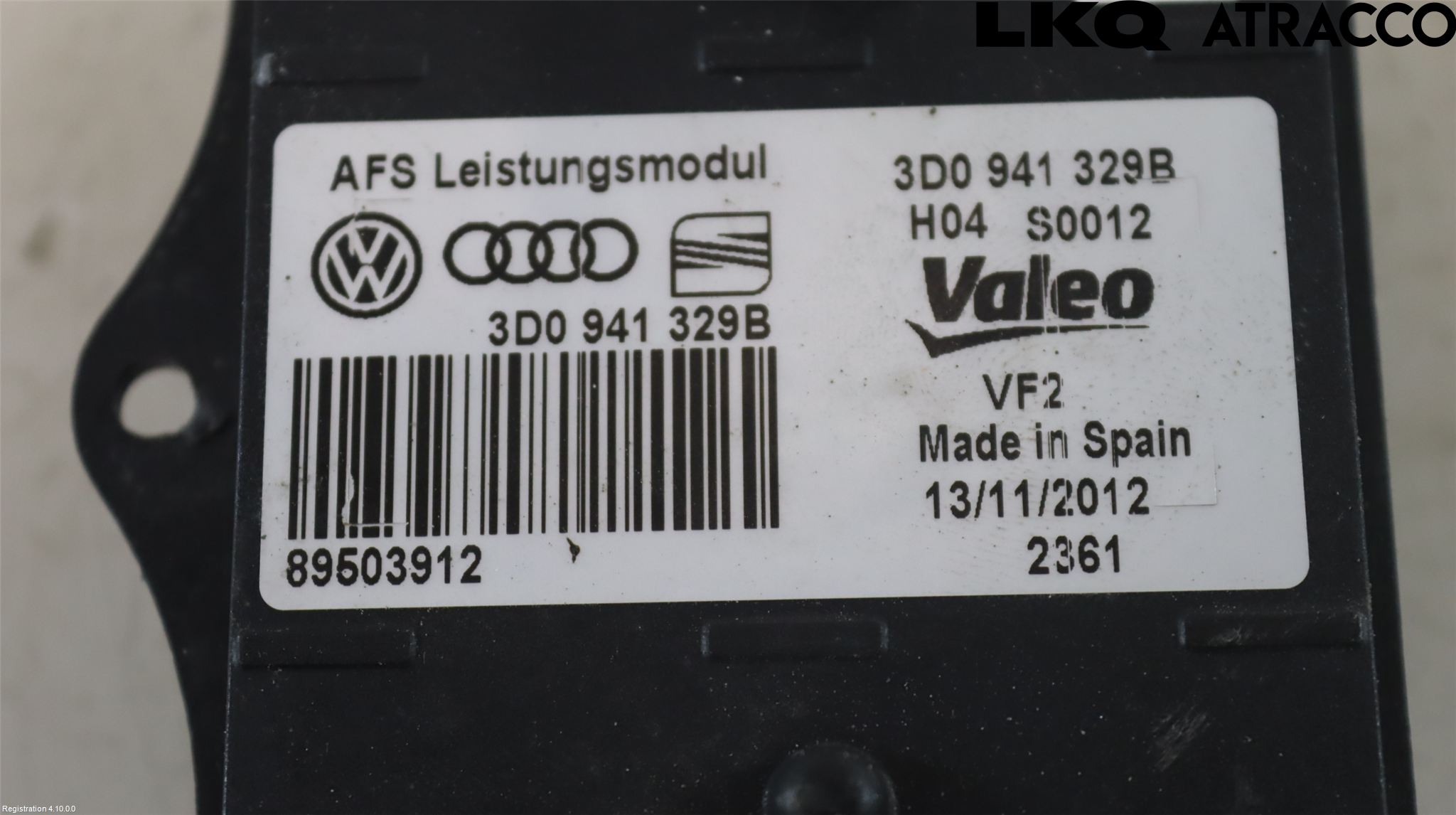 Volkswagen VW PASSAT 11-14 Styrenhet Strålkastare